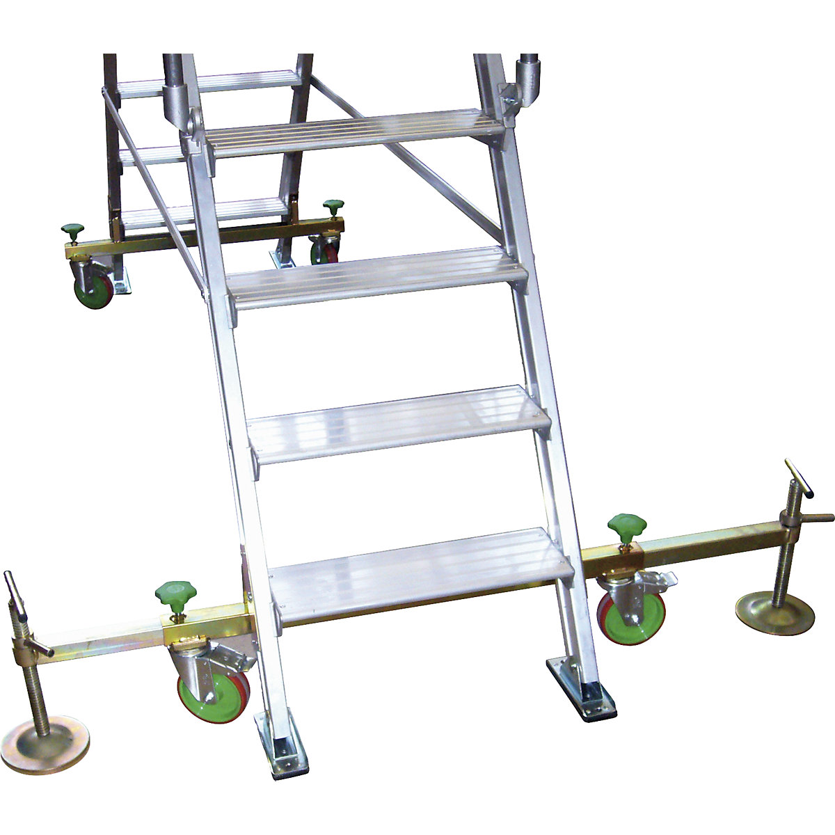 Pojazdná plošinka pre hliníkový rebríkový prechod (Zobrazenie produktu 3)-2