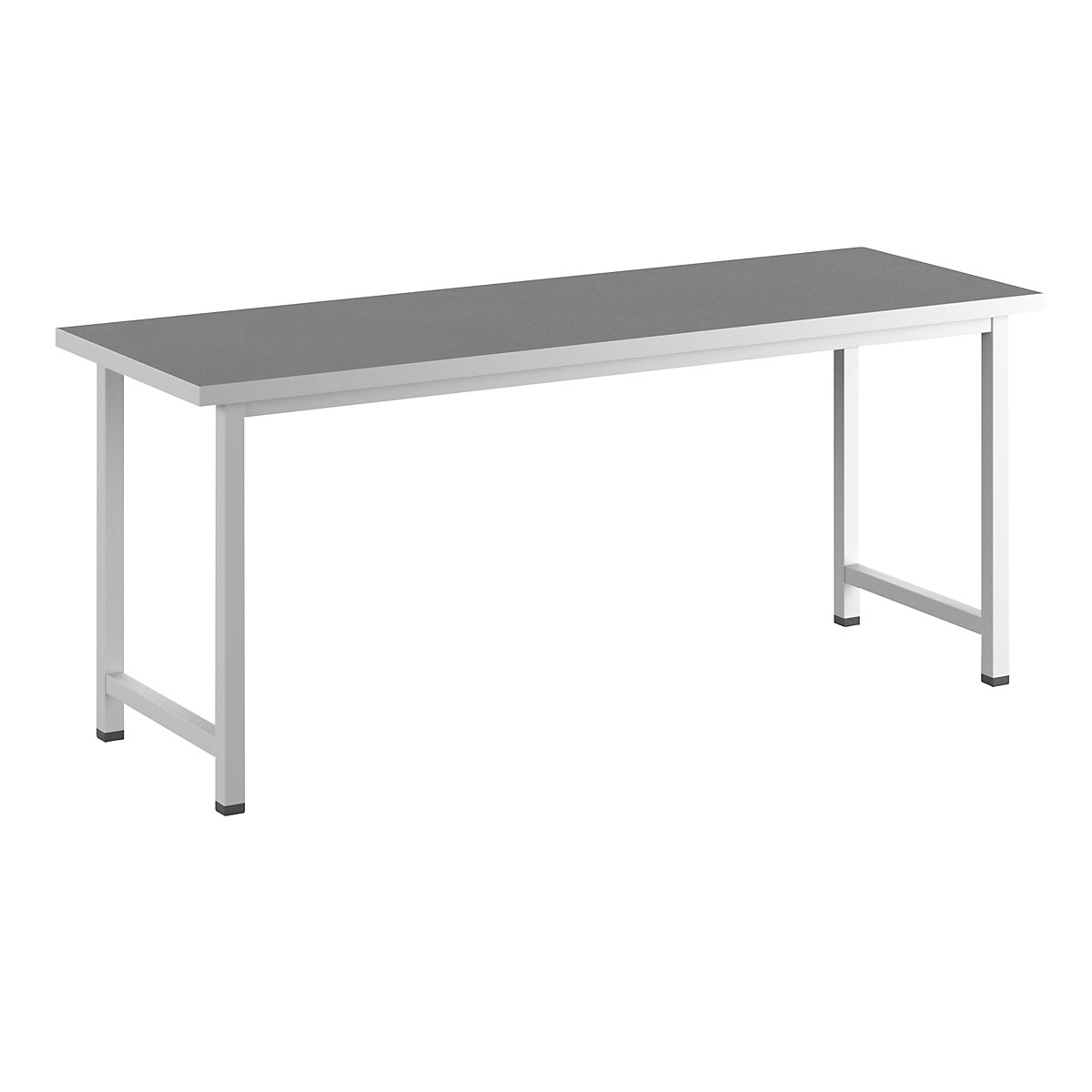 Dielenský stôl, stojanové vyhotovenie – ANKE, základný model, š x h 2000 x 700 mm, univerzálna doska-9