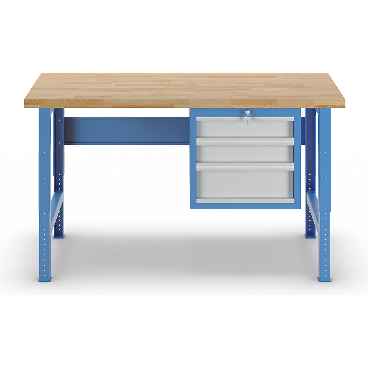 Výškovo nastaviteľný dielenský stôl, stavebnicový systém (Zobrazenie produktu 6)-5