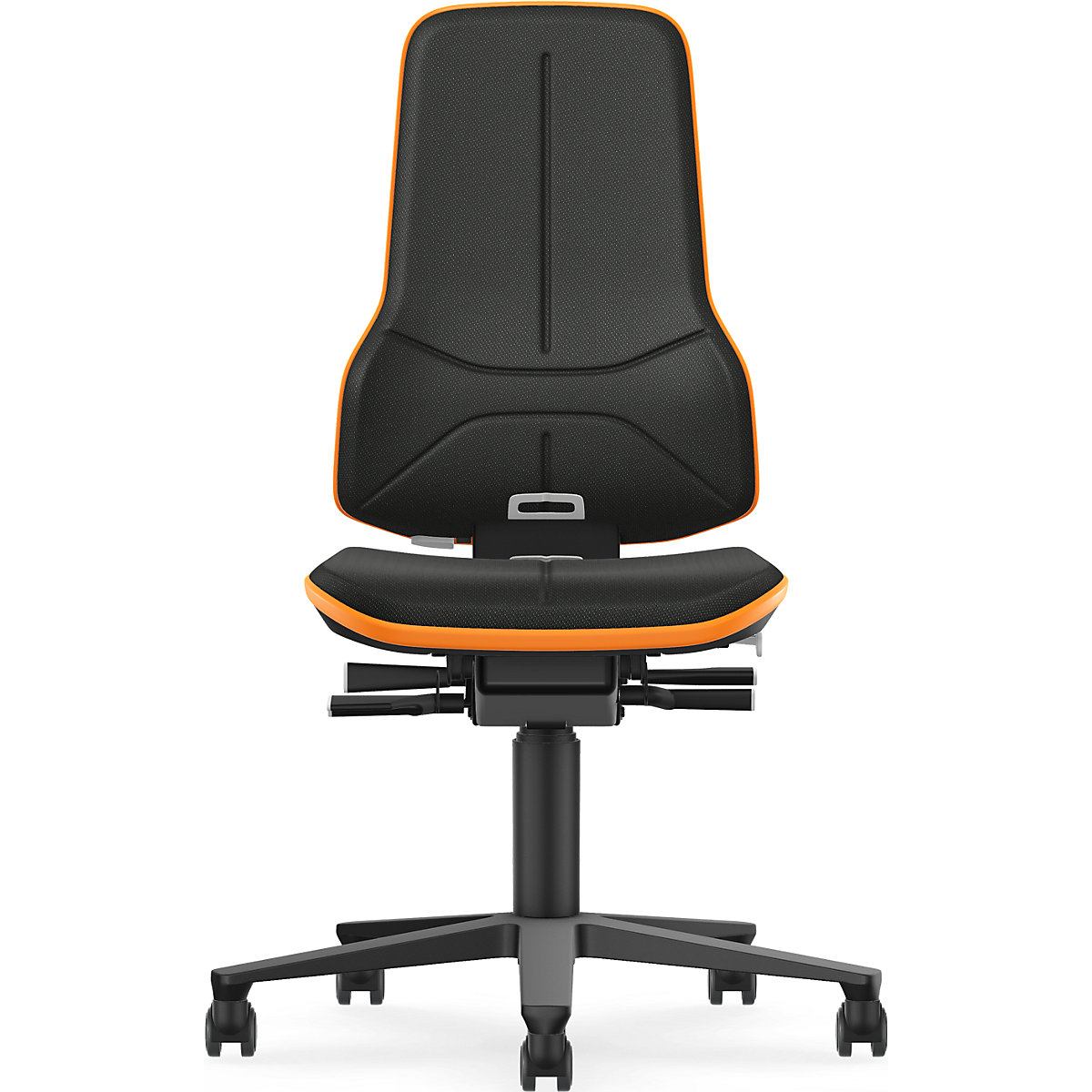 Průmyslová otočná židle NEON ESD, kolečka – bimos (Obrázek výrobku 2)-1