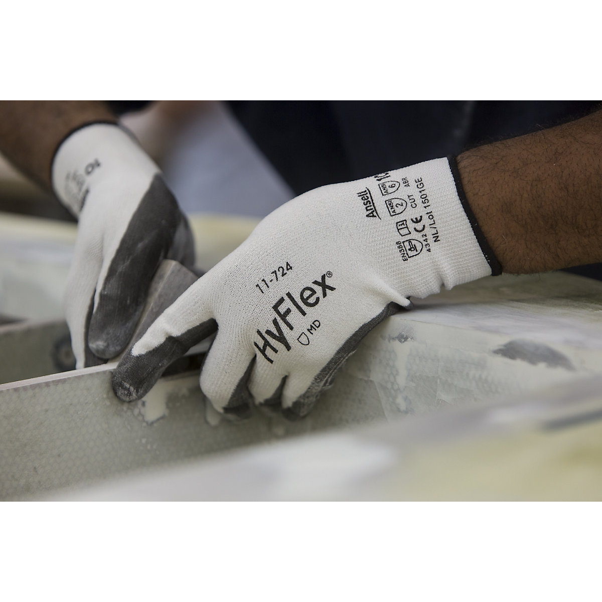 Pracovní rukavice HyFlex® 11-724 – Ansell (Obrázek výrobku 3)-2