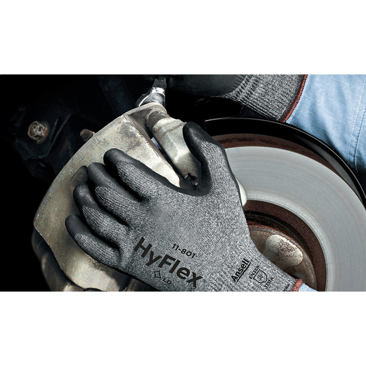 Pracovní rukavice HyFlex® 11-801 – Ansell (Obrázek výrobku 6)-5
