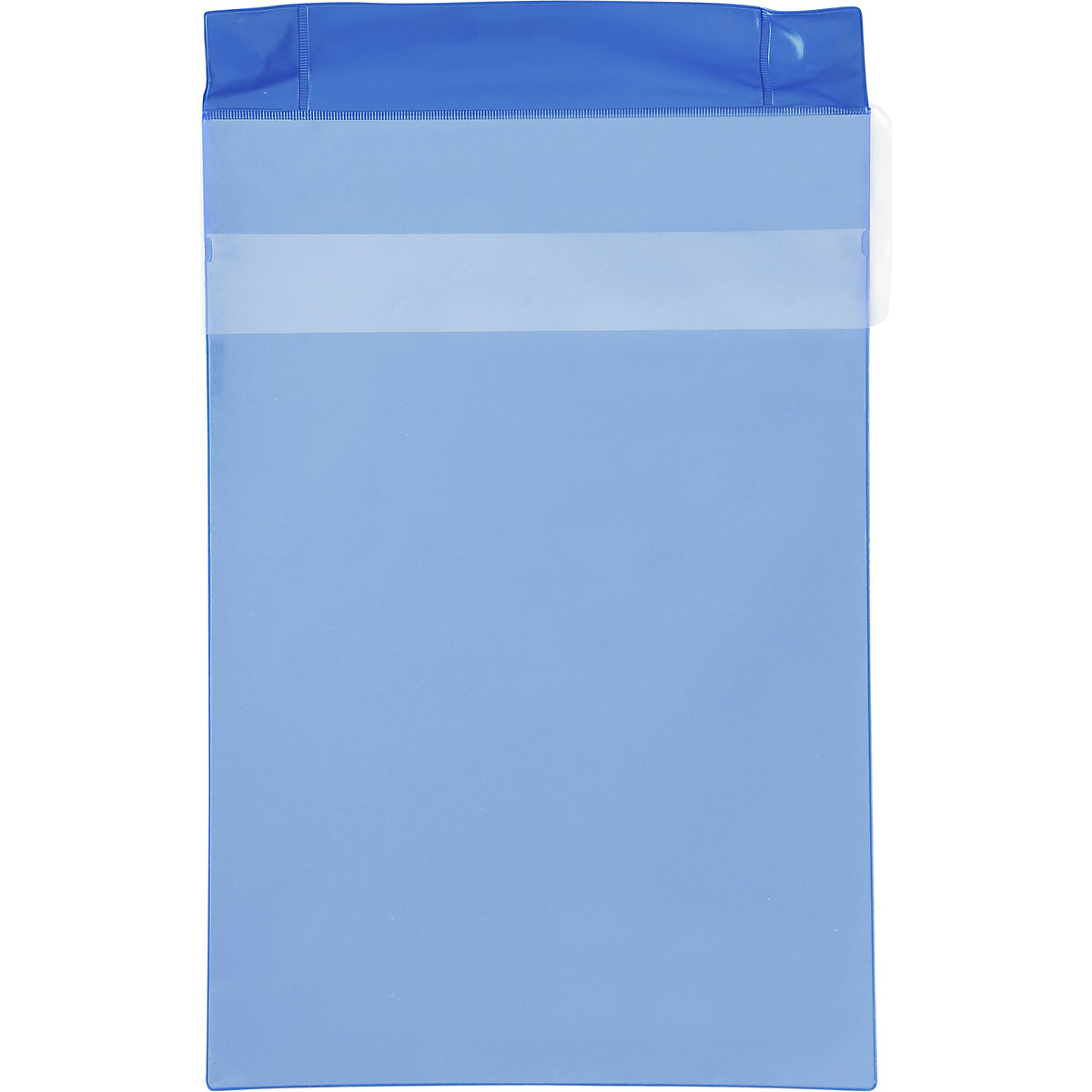 Magnetni žep Neodym, pokončen format, s pokrovom za zaščito pred dežjem, DE 25 kosov, modre barve, DIN A4, od 2 DE-8