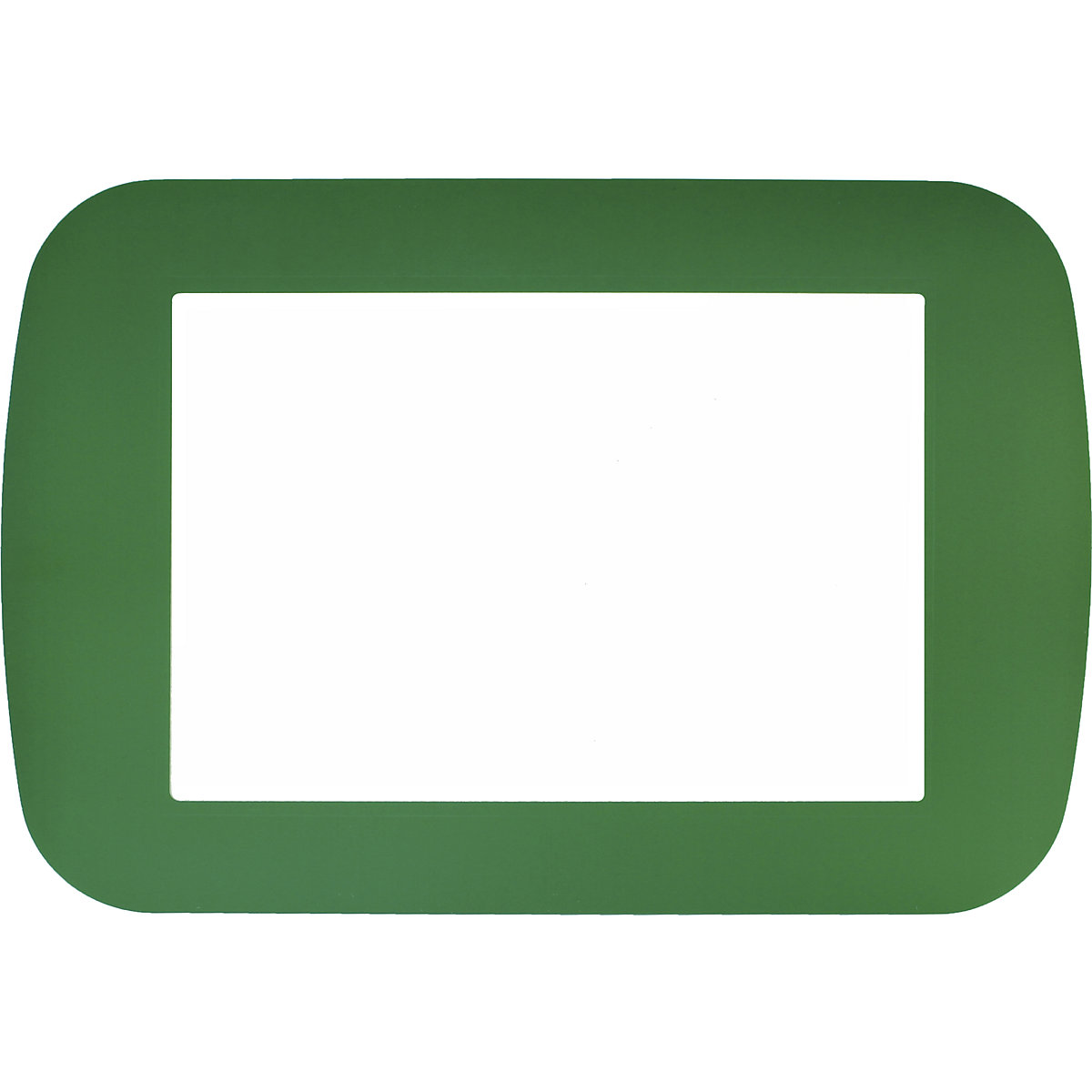 Talni okvir, format DIN A4, DE 50 kosov, zelena