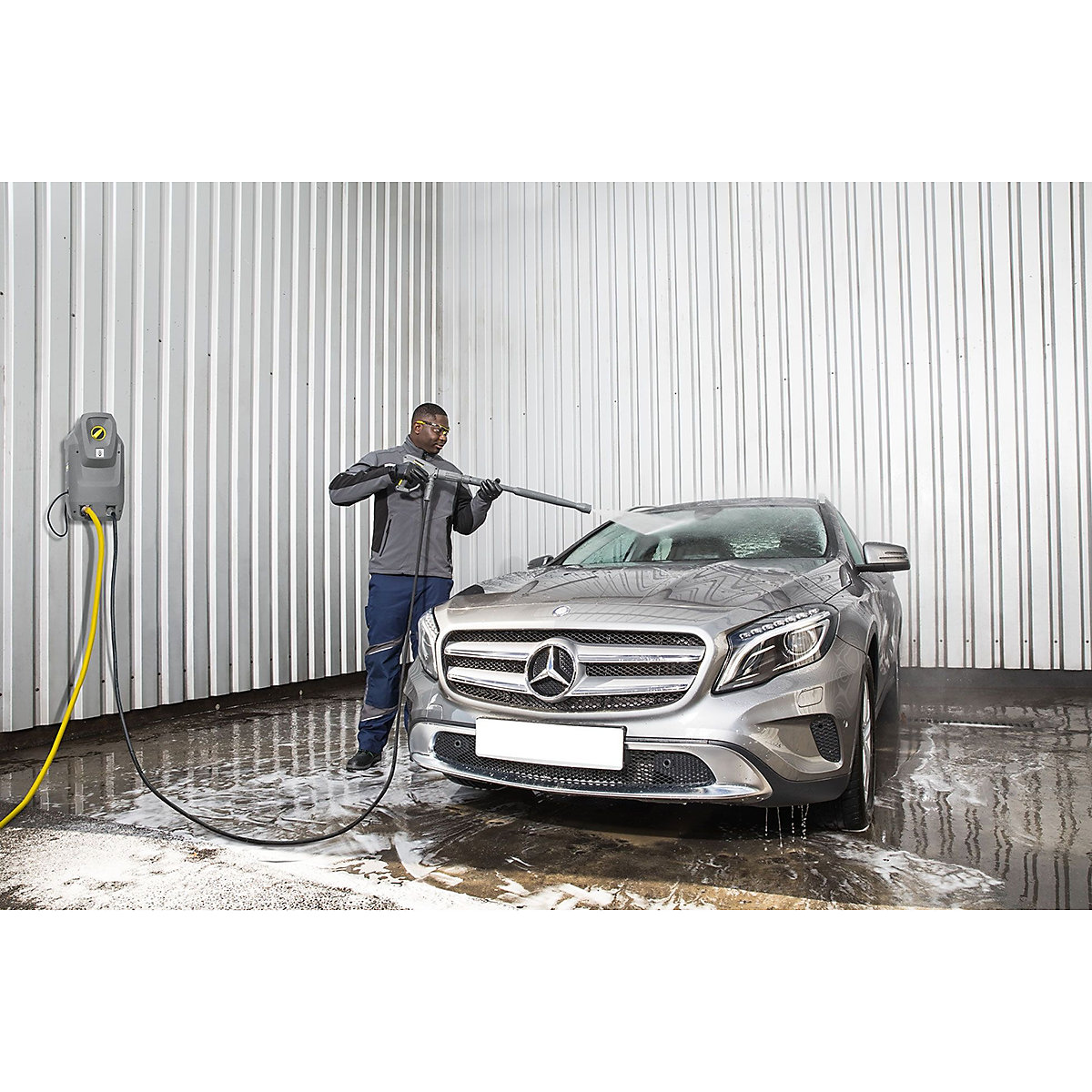 Karcher High Wall-Mounted Pressure Cleaner HD 6/11-4 M Plus (Product illustration 6)-5
