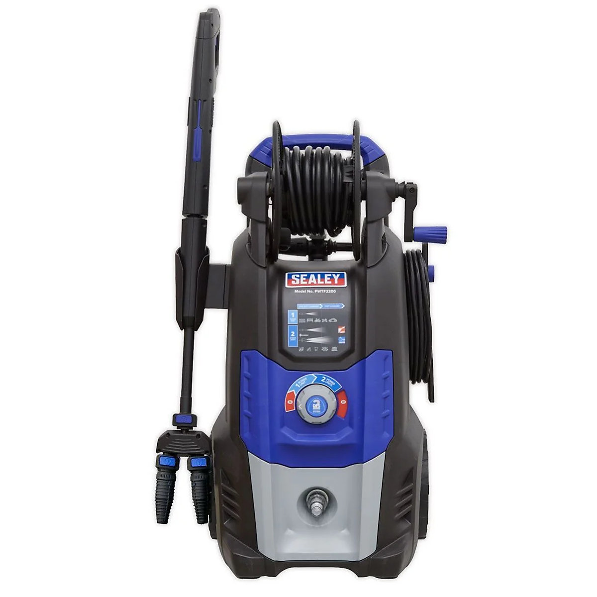 Sealey Industrial Pressure Washer | Twin Pump With TSS And Rotablast Nozzle | 810L/hr | 150bar