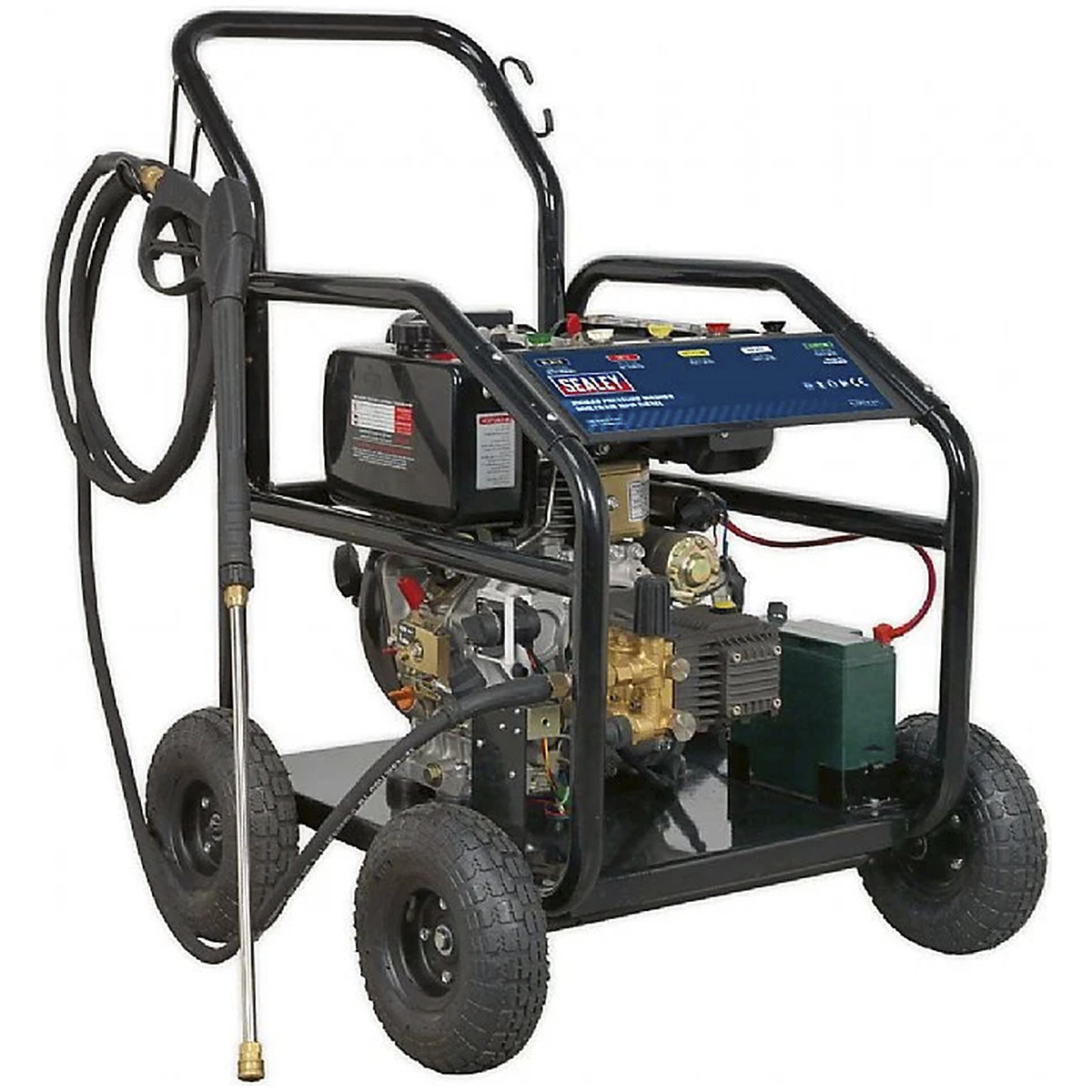 Sealey PWDM3600 Diesel Pressure Washer | 900L/hr 10hp | 290bar