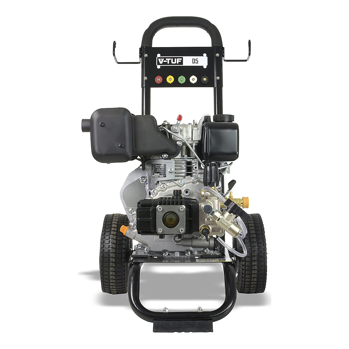 V-TUF D5 Diesel Direct Drive Pressure Washer | 5HP | 13L/Min | 150Bar (Product illustration 2)-1