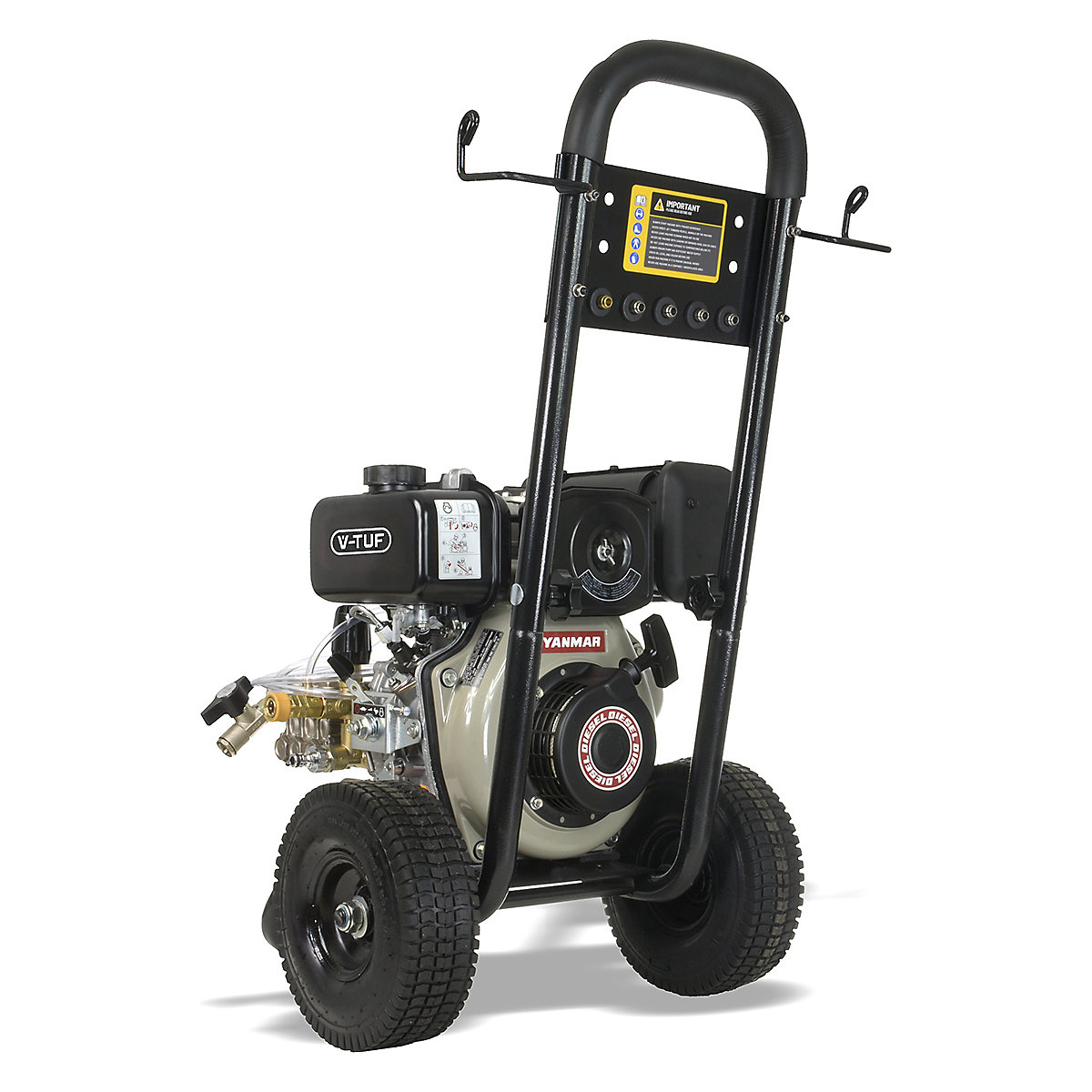 V-TUF D5 Diesel Direct Drive Pressure Washer | 5HP | 13L/Min | 150Bar (Product illustration 4)-3