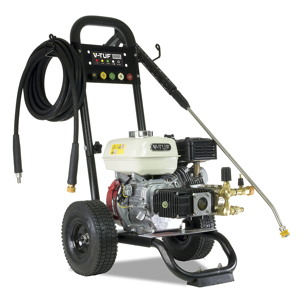 V-TUF DD065 Petrol Pressure Washer | Super Series Pump | 6.5HP | 13.2L/Min | 160Bar