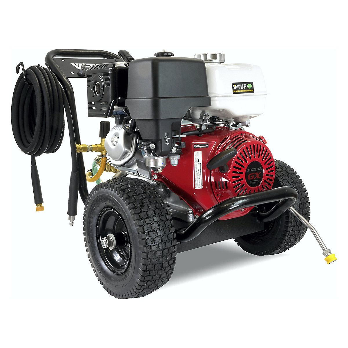 V-TUF DD130 Industrial Honda Driven Petrol Pressure Washer | 13HP | 15L/Min | 250Bar (Product illustration 10)-9