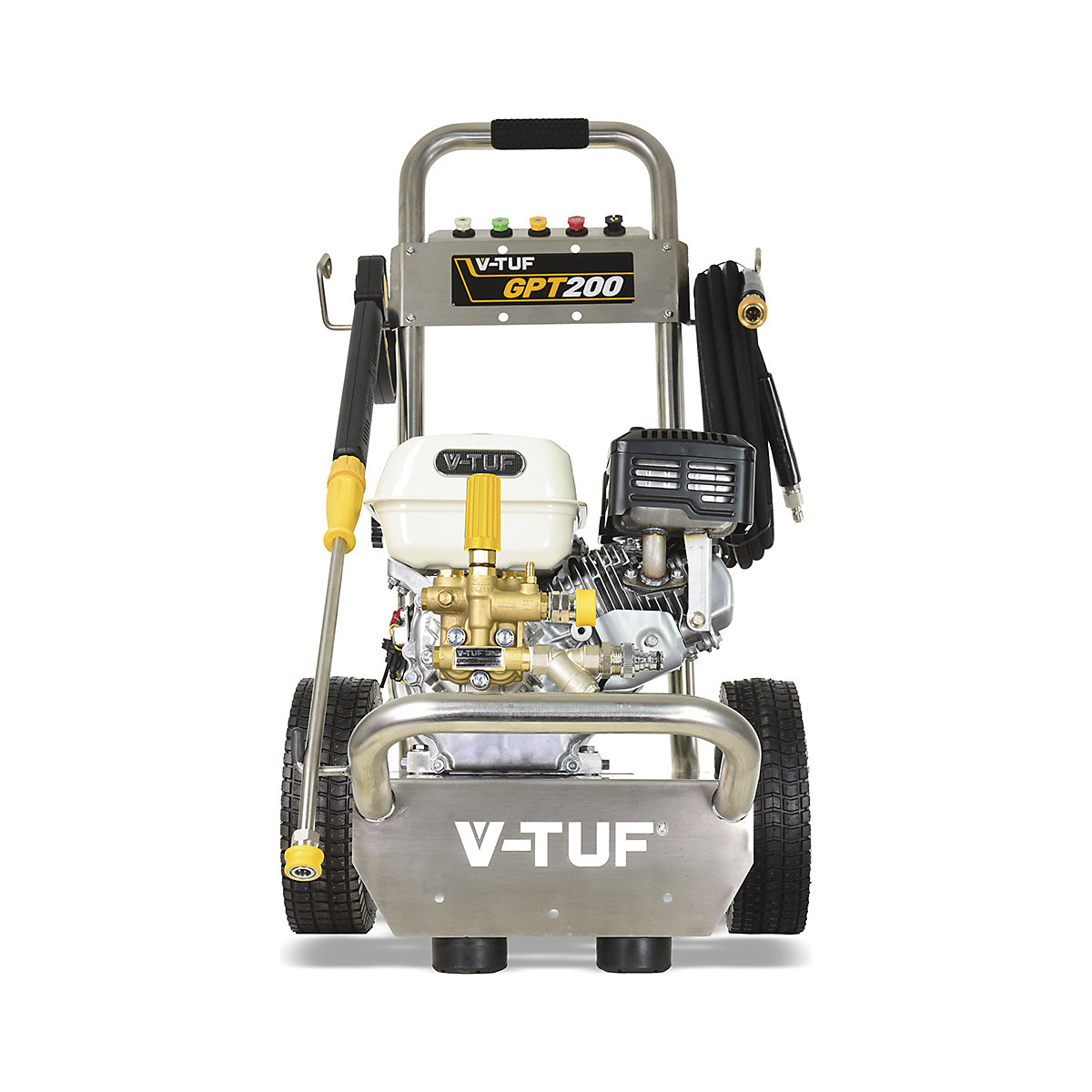 V-TUF GPT200 Industrial Honda Driven Petrol Pressure Washer | 12L/Min | 190Bar (Product illustration 2)-1