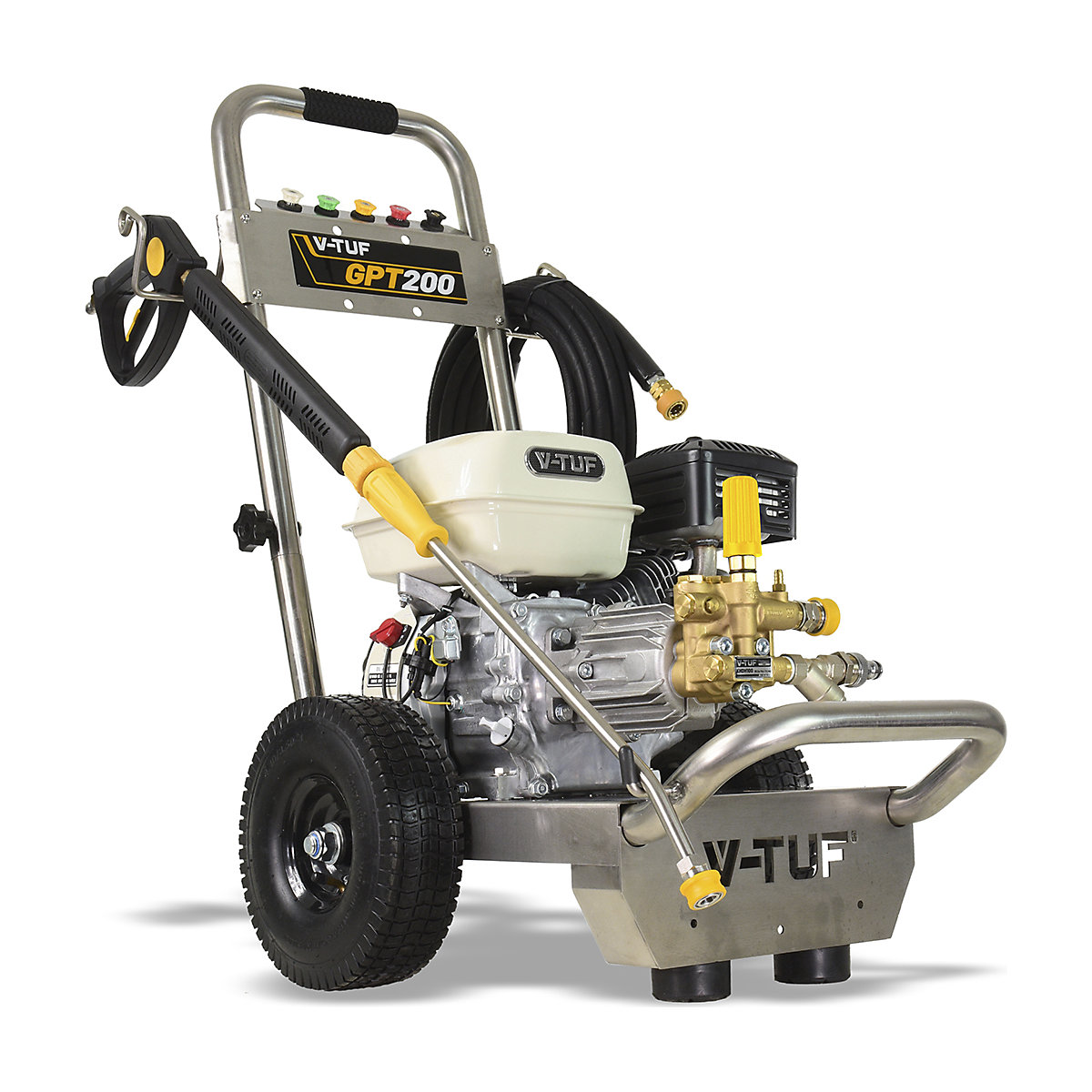 V-TUF GPT200 Industrial Honda Driven Petrol Pressure Washer | 12L/Min | 190Bar (Product illustration 3)-2
