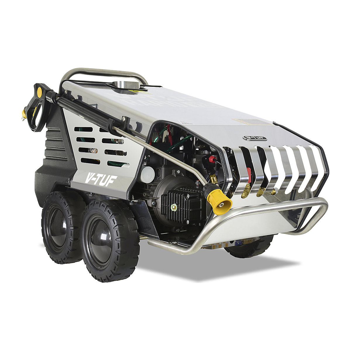 V-TUF RAPID VSC Hot Water Stainless Mobile Pressure Washer | 12L/Min | 100Bar