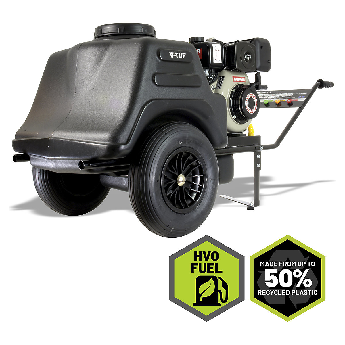 V-TUF Torrent 2D5 Yanmar Diesel Bio Bowser Pressure Washer | 13L/Min | 150Bar