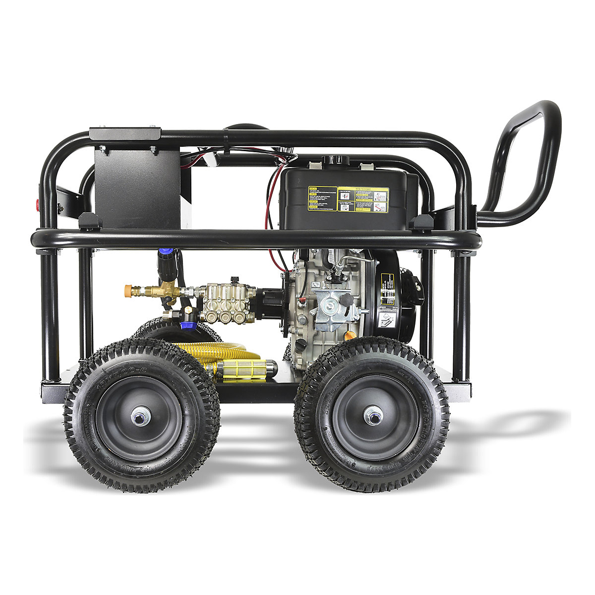 V-TUF Torrent 5 Industrial Diesel Pressure Washer | 15L/Min | 200Bar (Product illustration 2)-1