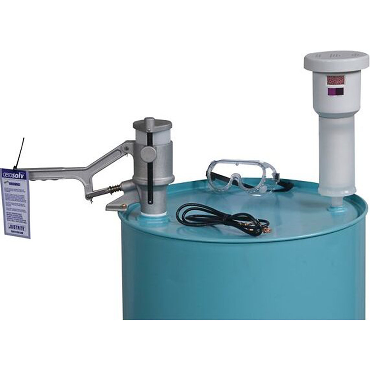 Justrite Aerosalv Aerosol Can Recycling System