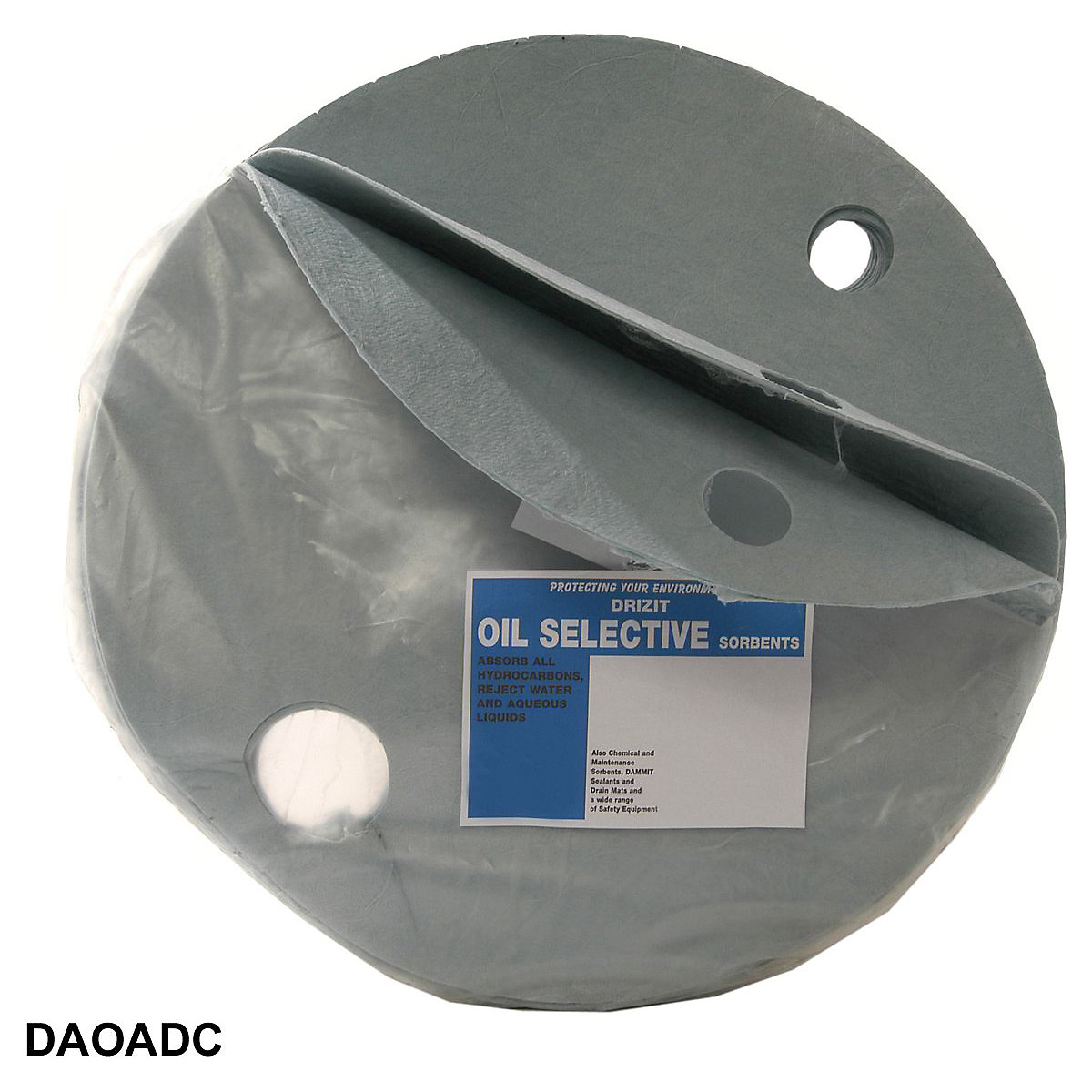 Oil Absorbents, Oil Absorbents, Oil Absorbent Drum Top Covers (25 Pack) 560mm Diameter Absorbency: 20 Litres-2