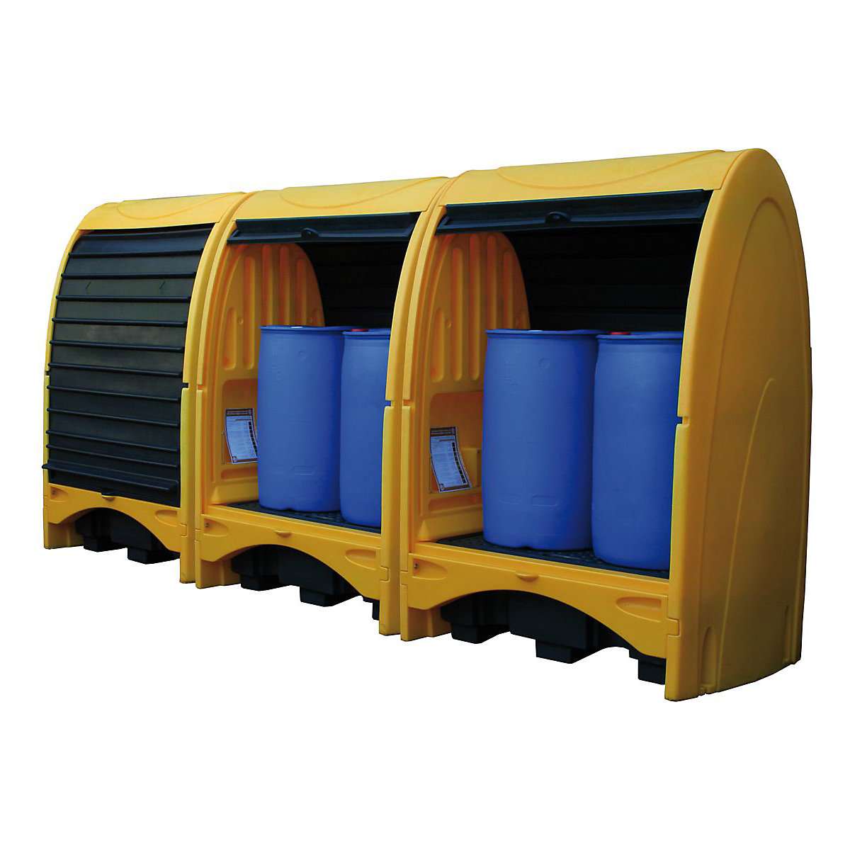 Plastic External Drum Storage Unit (Product illustration 4)-3