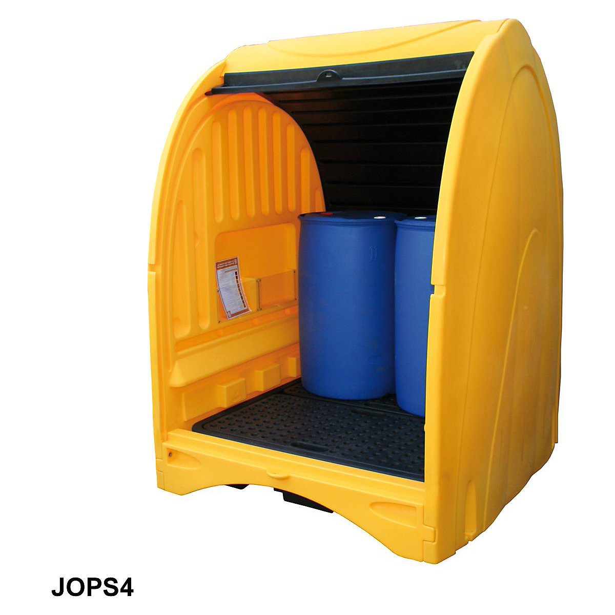 Plastic External Drum Storage Unit (Product illustration 7)-6