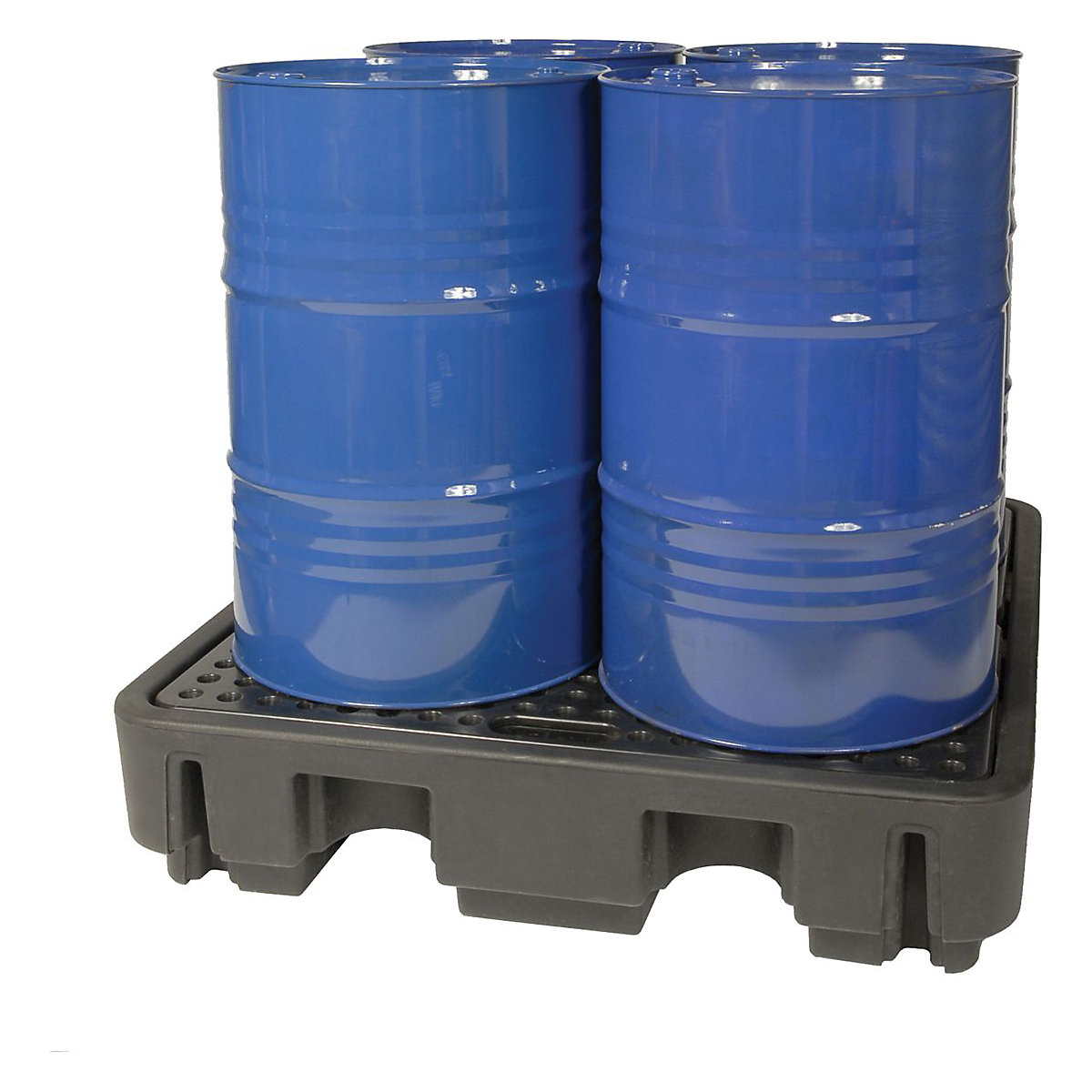 Plastic Four Drum Spill Pallets