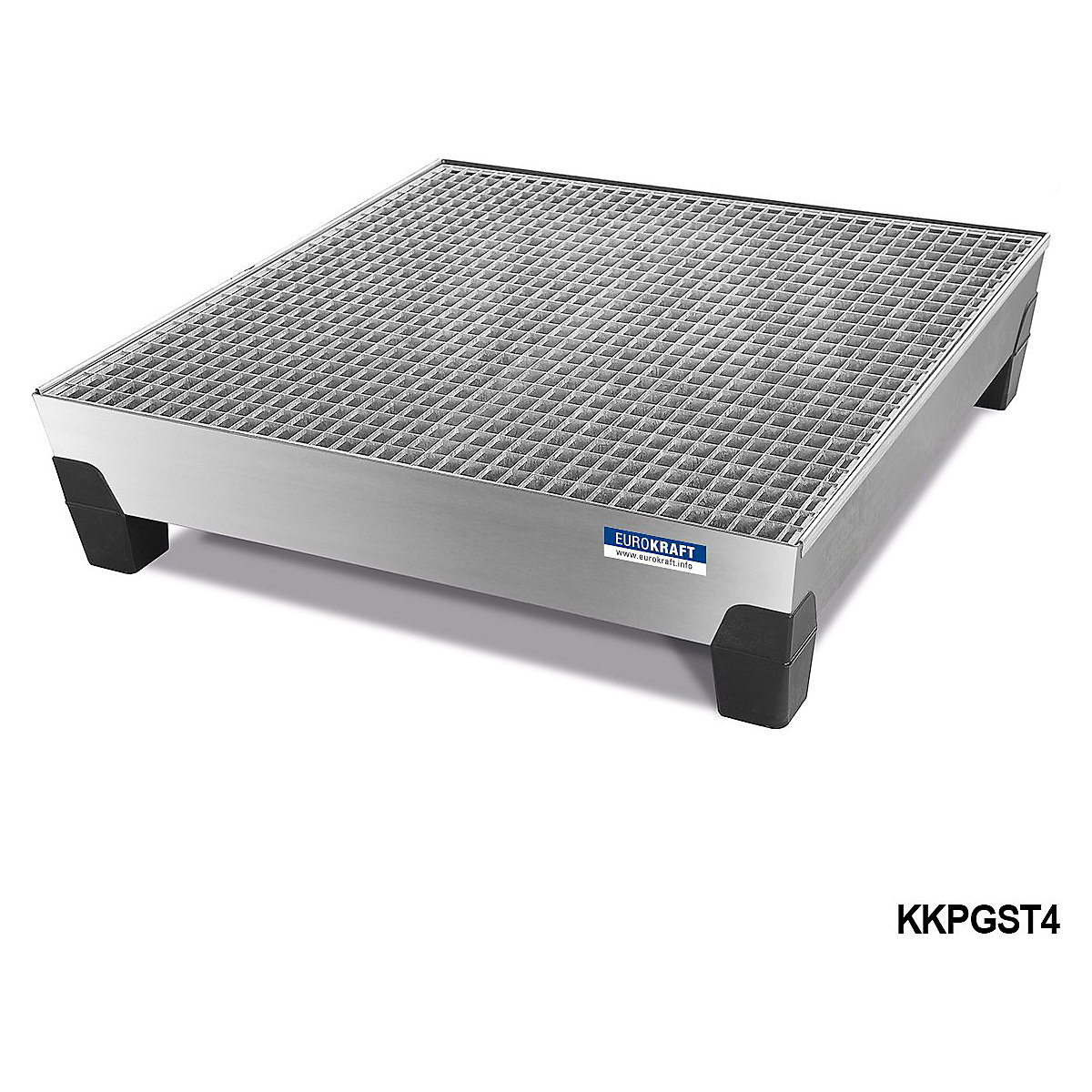 Premkraft Galvanised Steel Spill Tray With Plastic Feet (Product illustration 5)-4