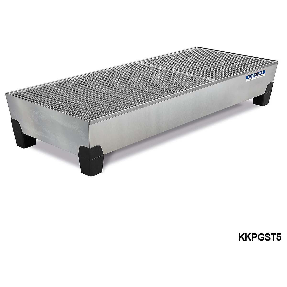 Premkraft Galvanised Steel Spill Tray With Plastic Feet (Product illustration 6)-5