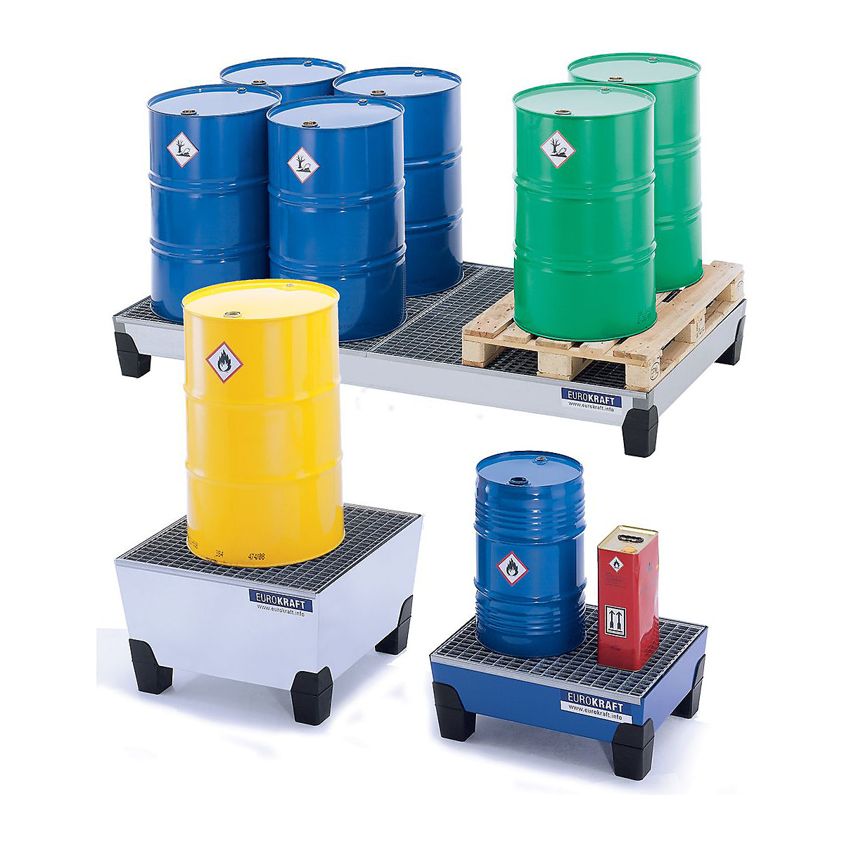 Premkraft Steel Spill Tray With Plastic Feet
