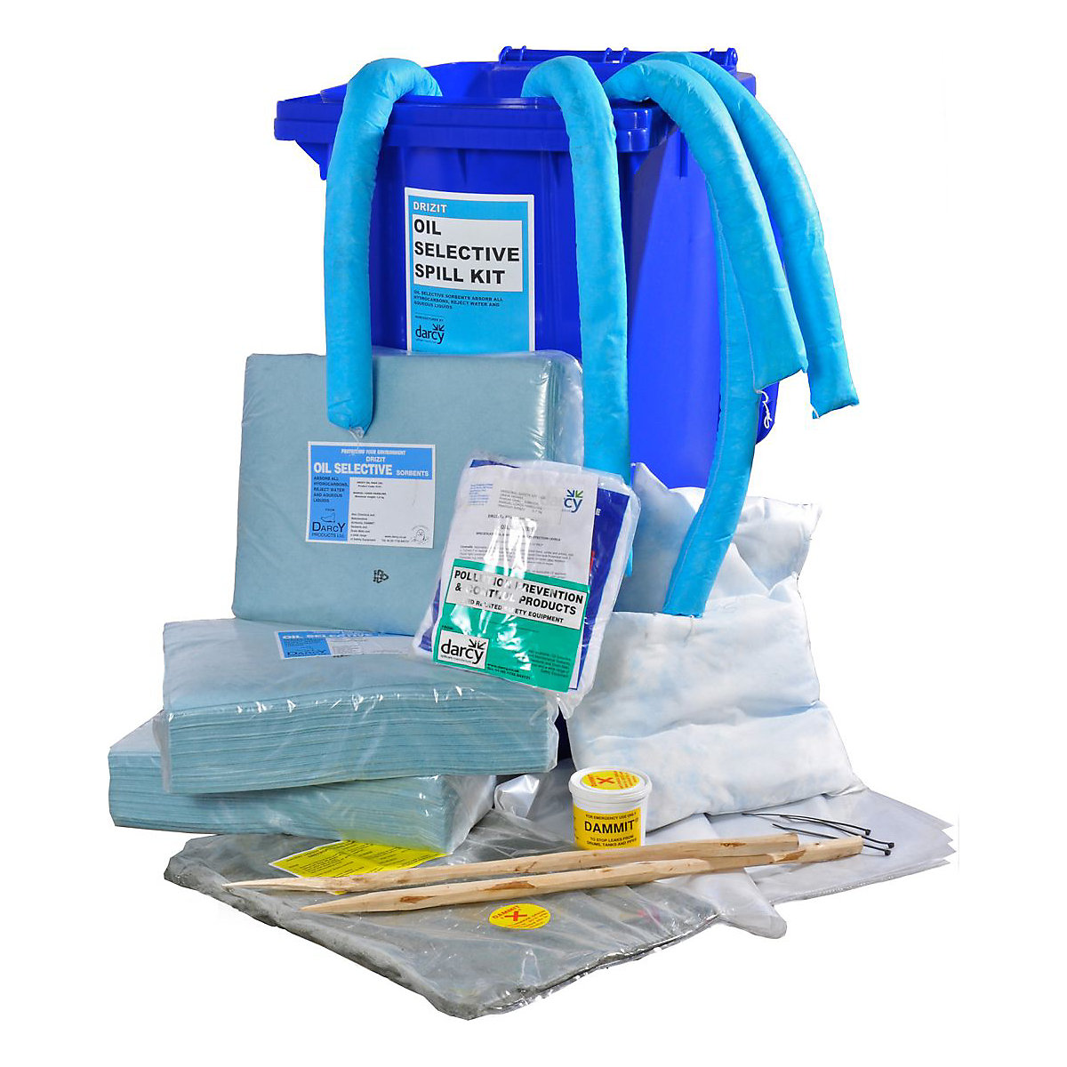 Wheeled Bin Spill Kits