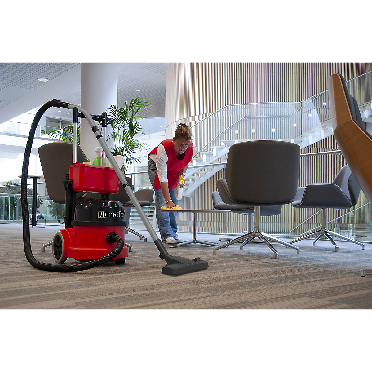 Numatic PBT230NX Pro Cordless Trolley Vacuum Cleaner | 9L (Product illustration 10)-9