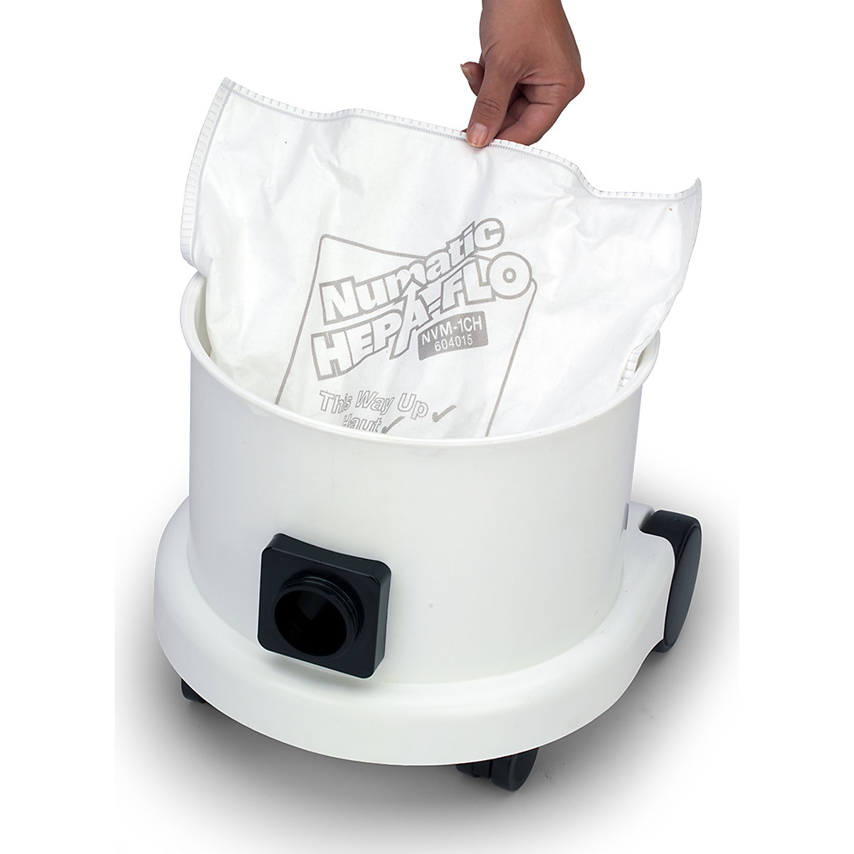 Numatic PPH320 Commercial Dry Vacuum Cleaner | HEPA H13 Filter | Healthcare Vacuum | 12L (Product illustration 7)-6