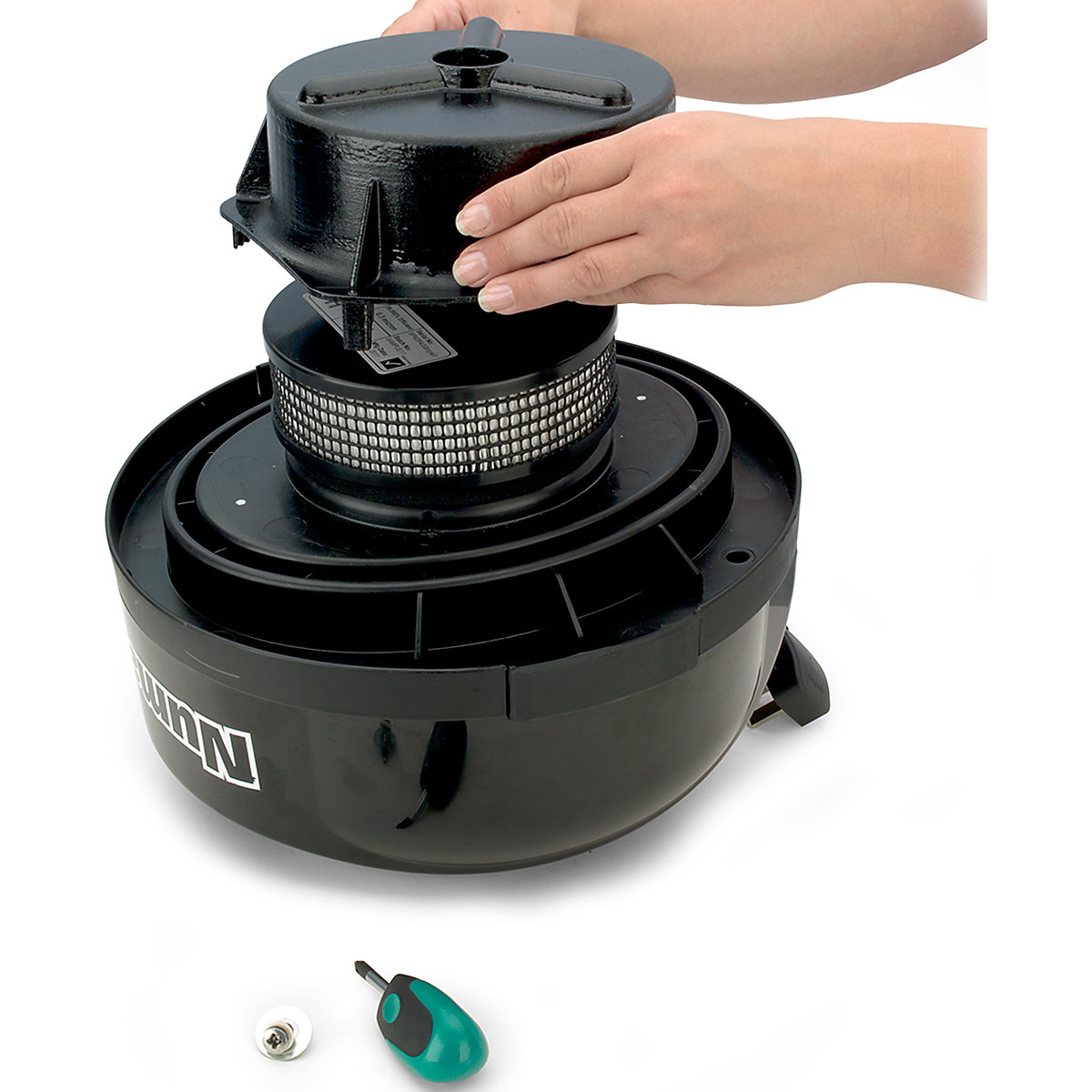 Numatic PPH320 Commercial Dry Vacuum Cleaner | HEPA H13 Filter | Healthcare Vacuum | 12L (Product illustration 8)-7