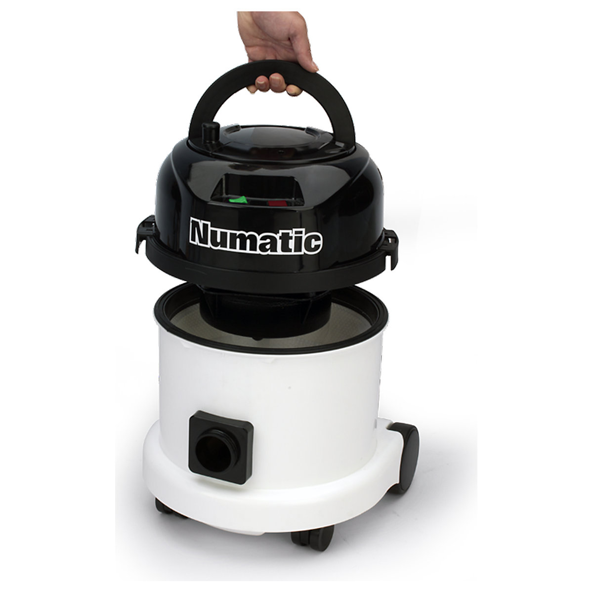 Numatic PPH320 Commercial Dry Vacuum Cleaner | HEPA H13 Filter | Healthcare Vacuum | 12L (Product illustration 5)-4
