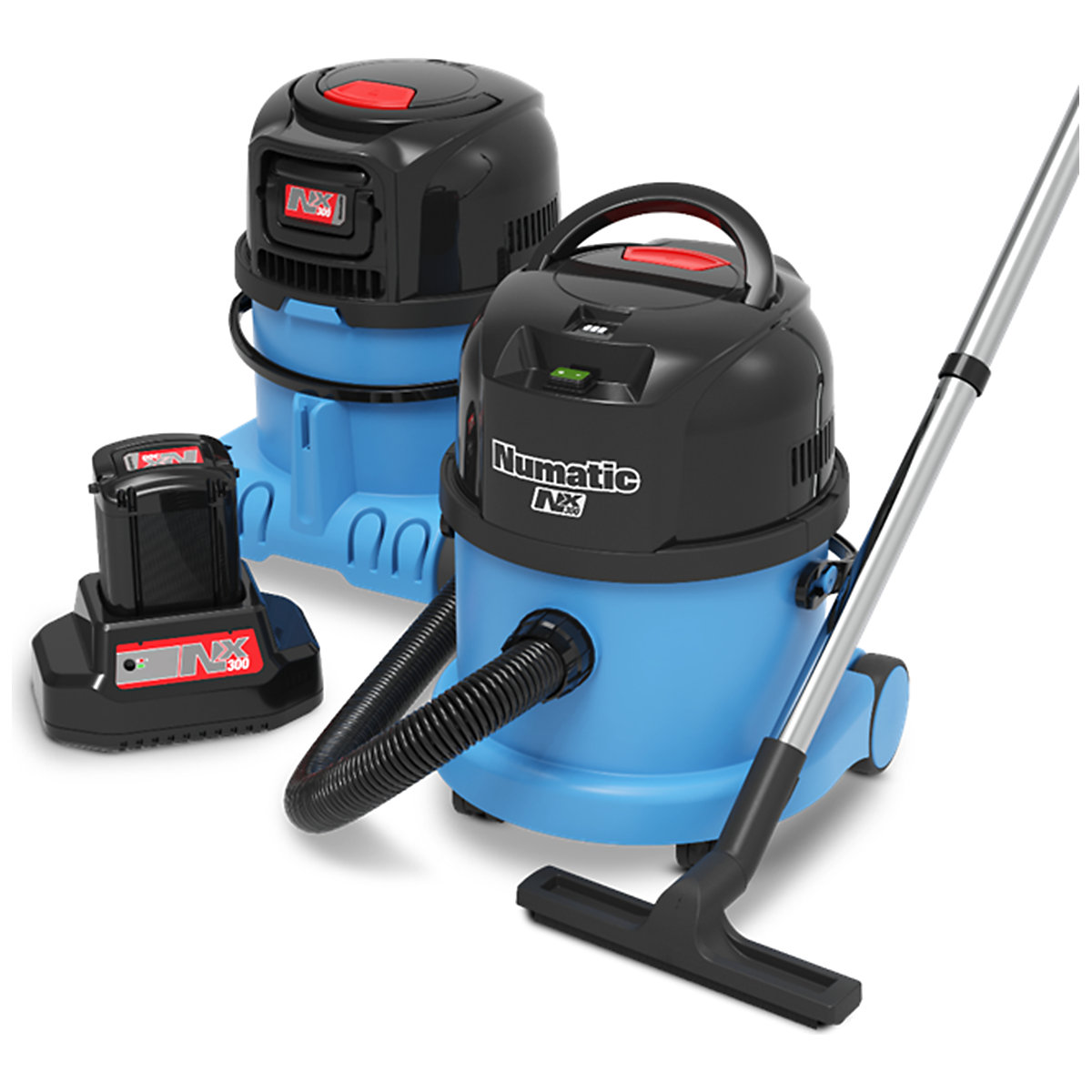 Numatic WBV370NX Pro Cordless Wet Vacuum