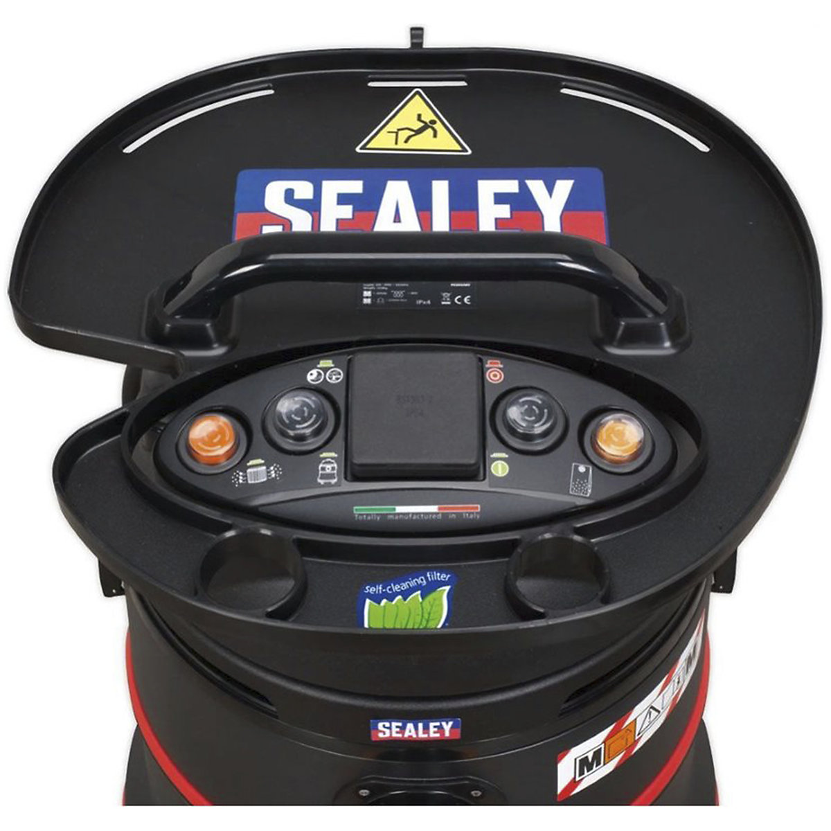 Sealey Wet And Dry Industrial Vacuum Cleaner | Class M Filtration | 35L (Product illustration 6)-5