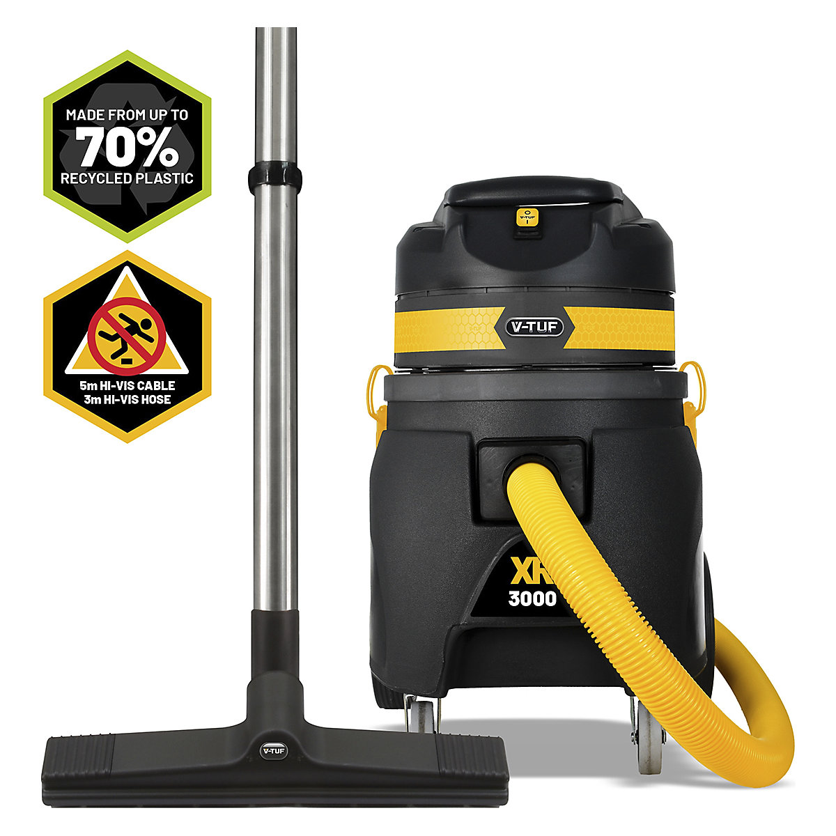 V-TUF Wet & Dry Industrial Vacuum Cleaners