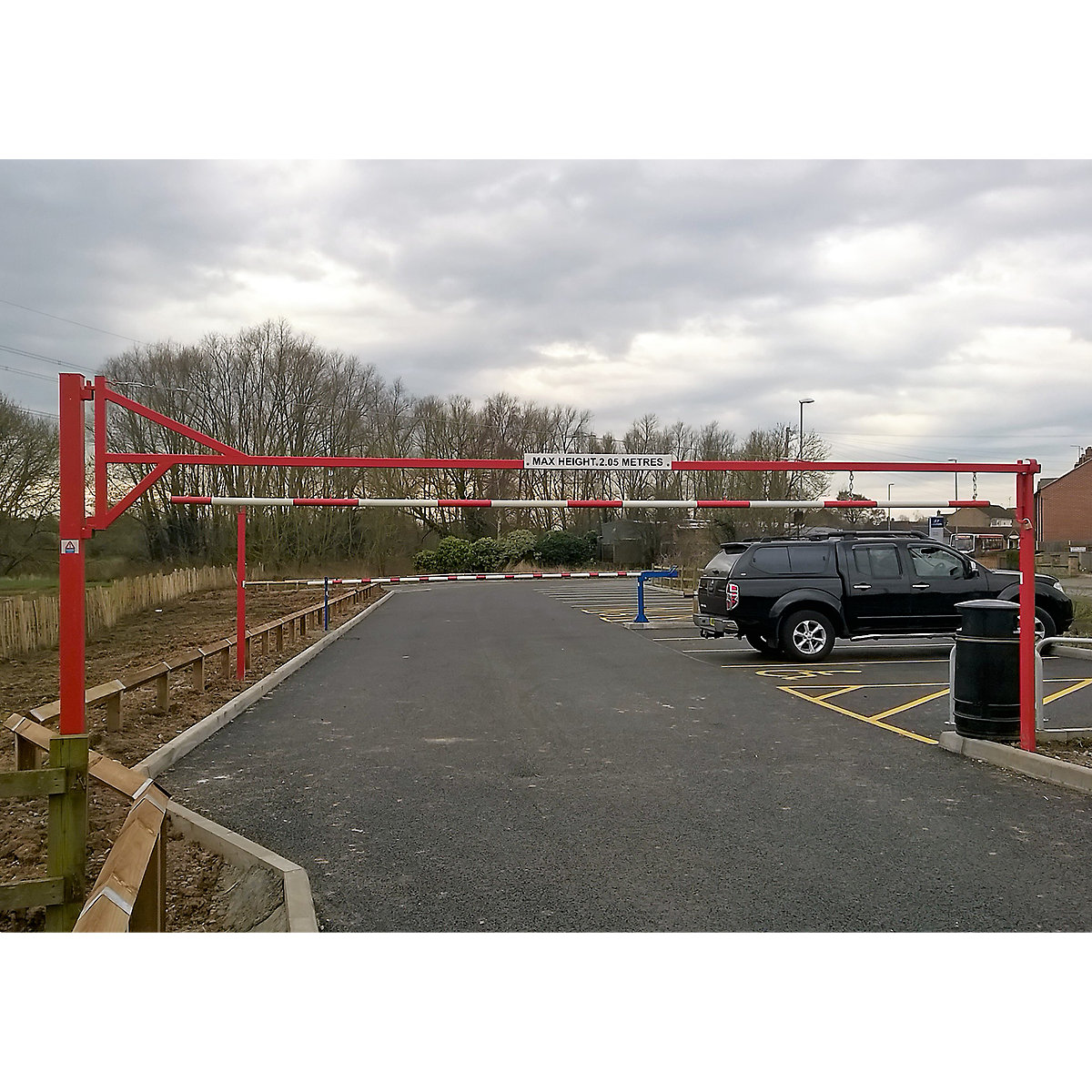 Autopa Height Restrictor Warning Sign