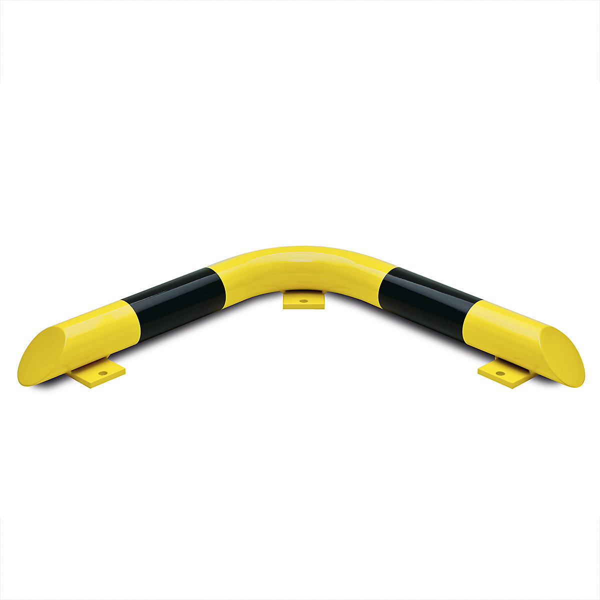 BLACK BULL Collision Protection Bars, BLACK BULL Collision Protection Bars, BLACK BULL Collision Protection Bar | Corner Piece | 86h x 638w x 638d mm | Yellow/Black | Indoor Use-2