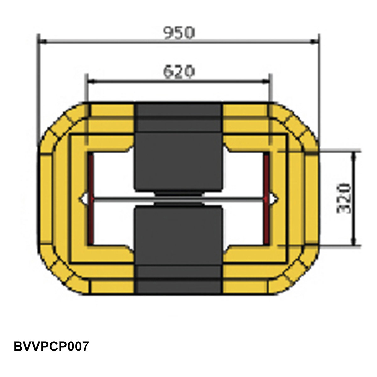 Brandsafe Polywrap Column Protector (Product illustration 9)-8