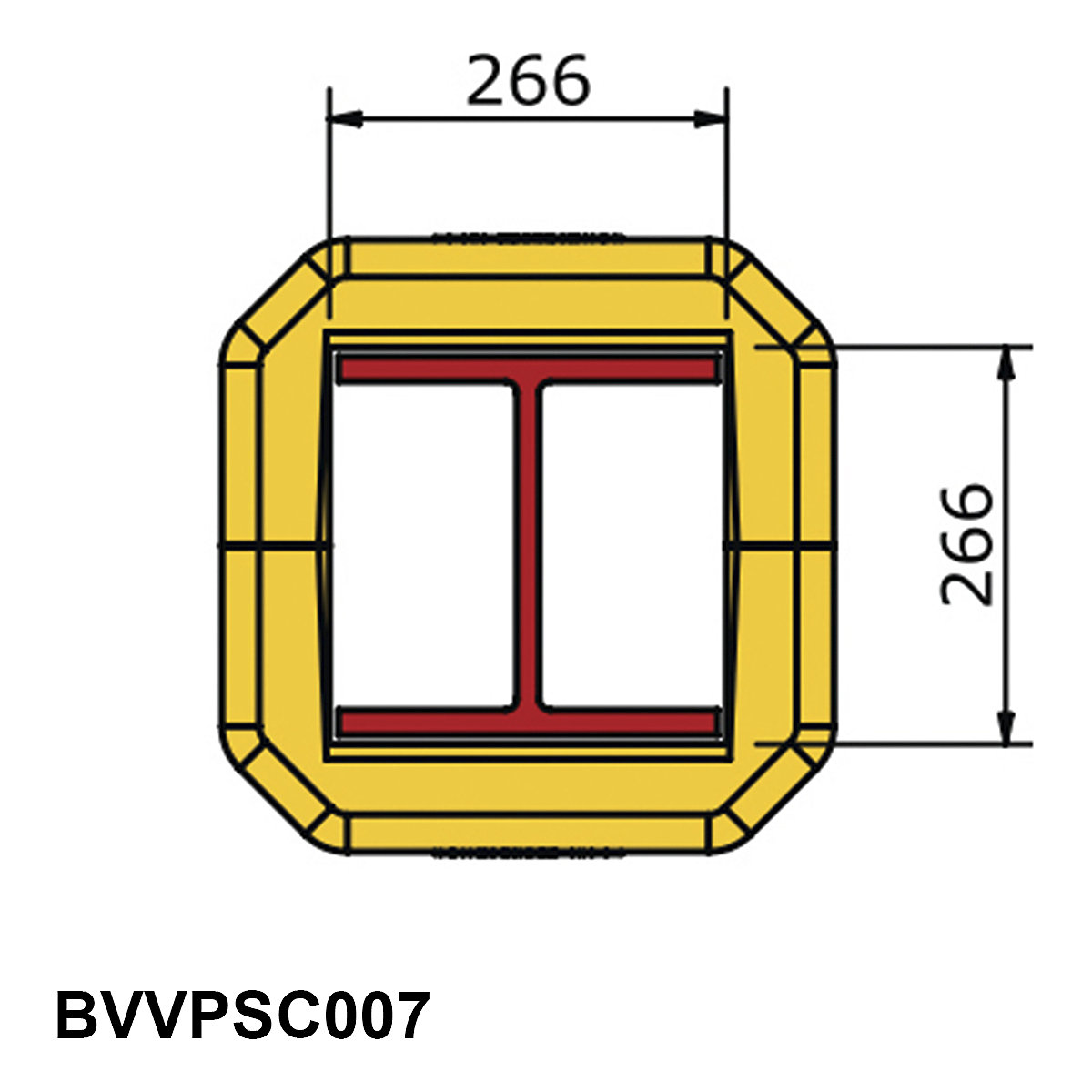 Brandsafe Polywrap Space Saver Column Protector (Product illustration 8)-7