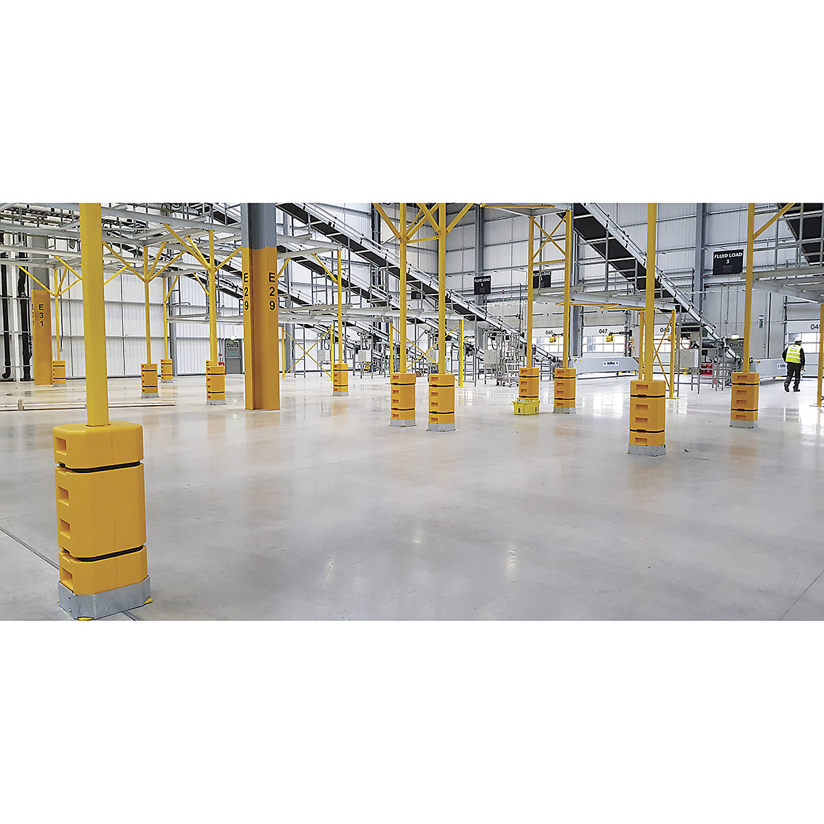 Brandsafe Polywrap Space Saver Column Protector