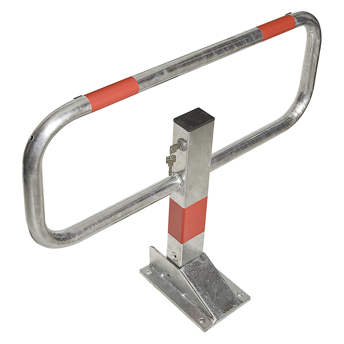 COMMANDER Drop Down Frame Posts, COMMANDER Drop Down Frame Posts, COMMANDER Drop Down Frame Post | 600h x 750w x 50d mm | Grey/Red | Sub-Surface Fix | Individually Keyed-2