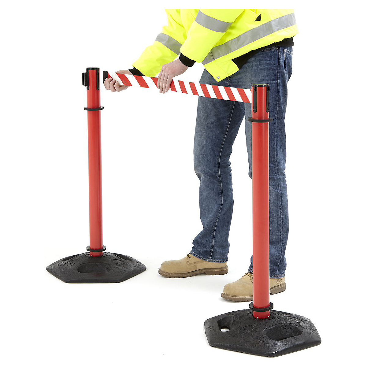 Heavy Duty Retractable Belt Barriers (Product illustration 5)-4