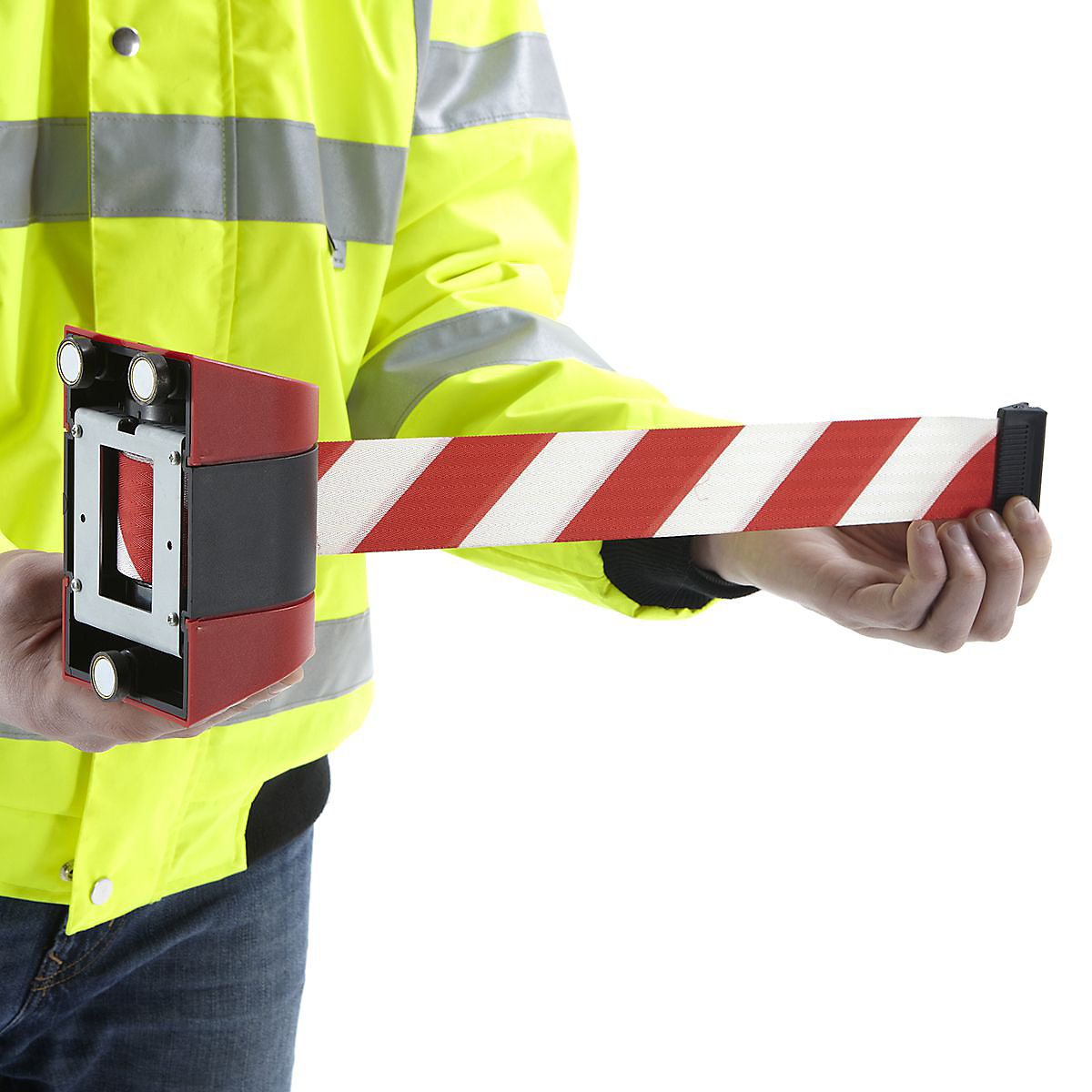 Magnetic Wall Mounted Retractable Belt Barriers