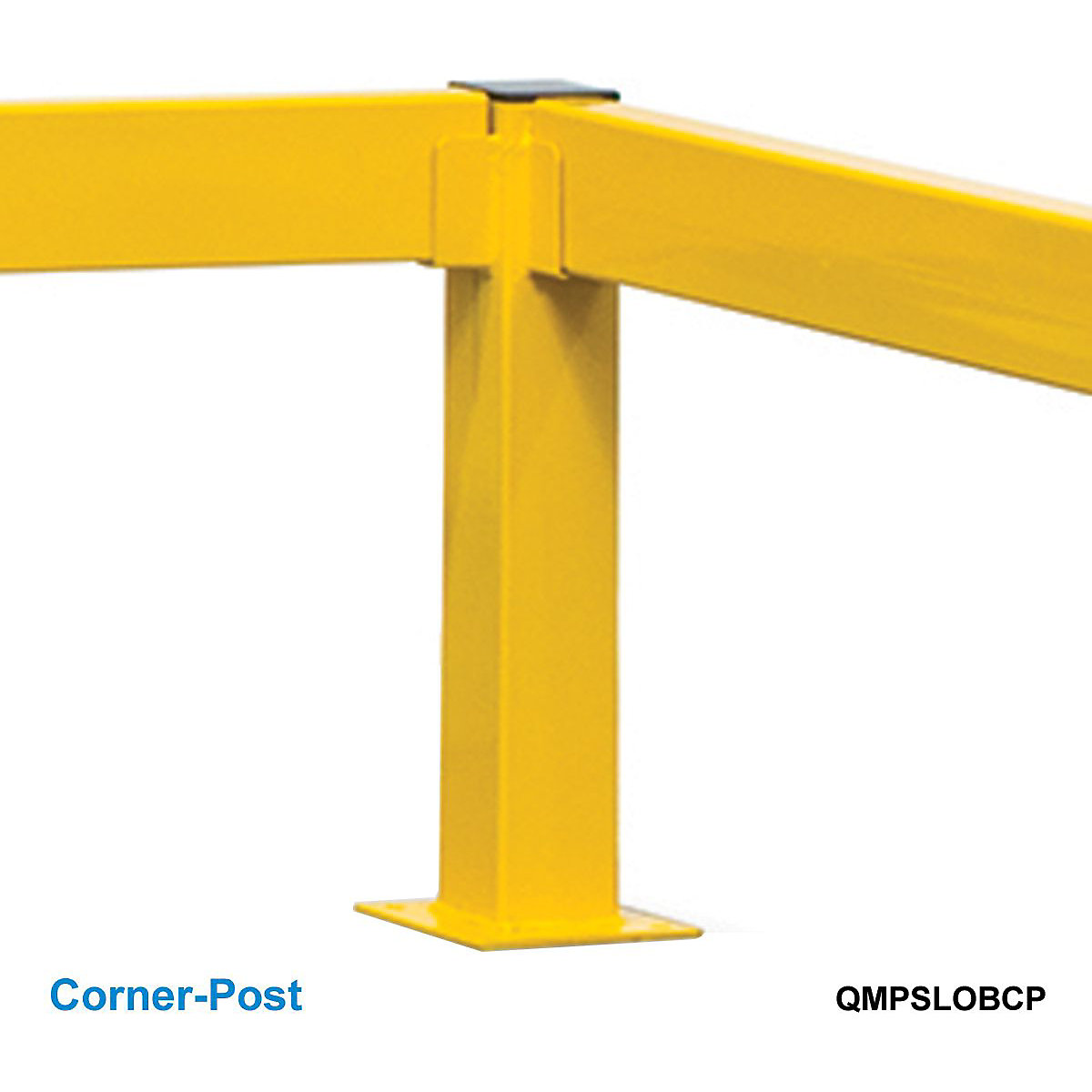 Mercian Single Lift Out Barriers, Mercian Single Lift Out Barriers, Mercian Single Lift Out Barrier Corner Post | 500h x 80w x 80d mm-4