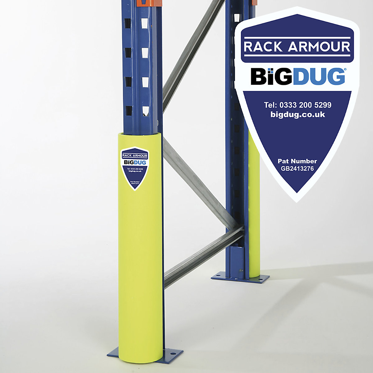 Rack Armour Upright Racking Protector (Product illustration 2)-1