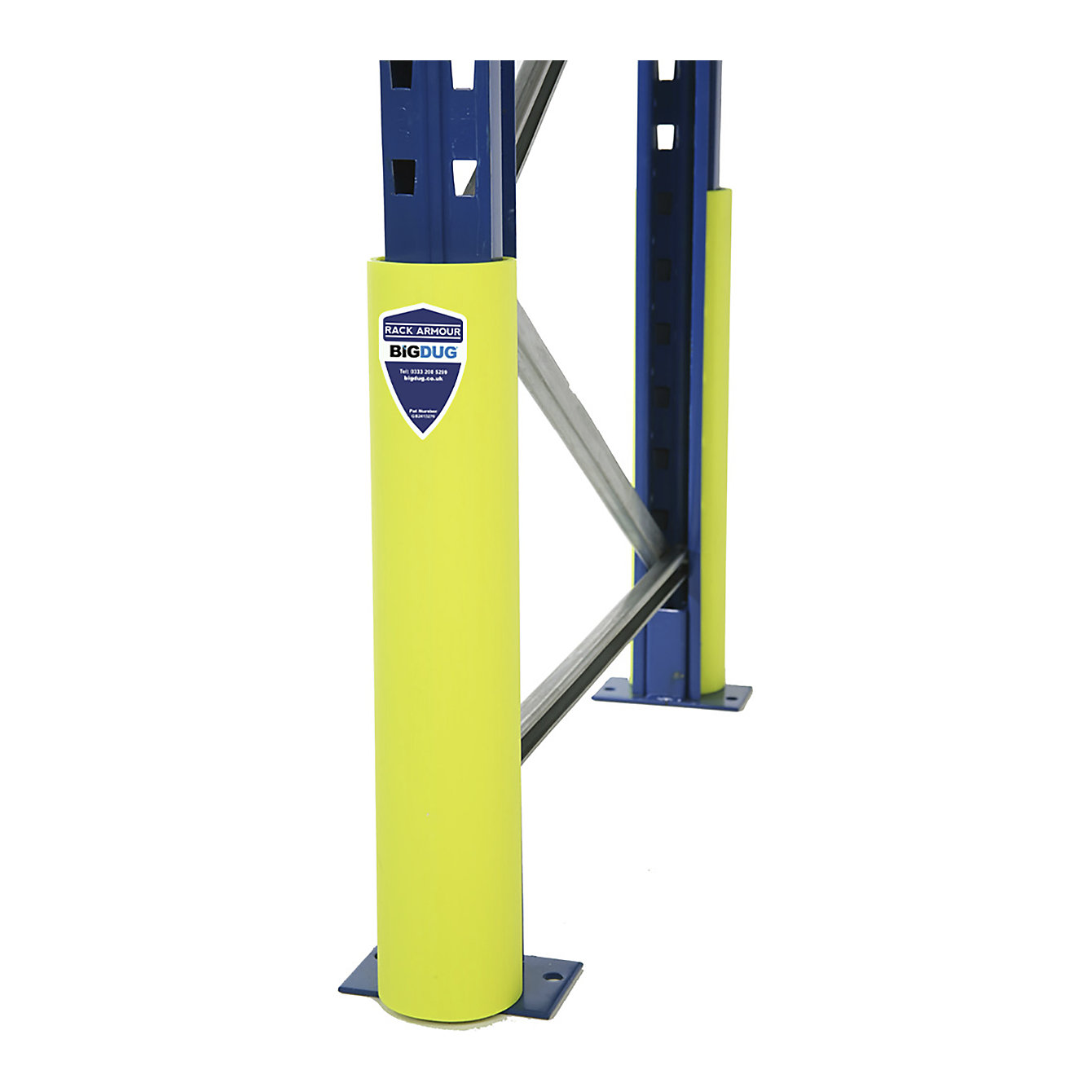 Upright Racking Brace Rack Armour Upright Racking Protector | Safety | BiGDUG