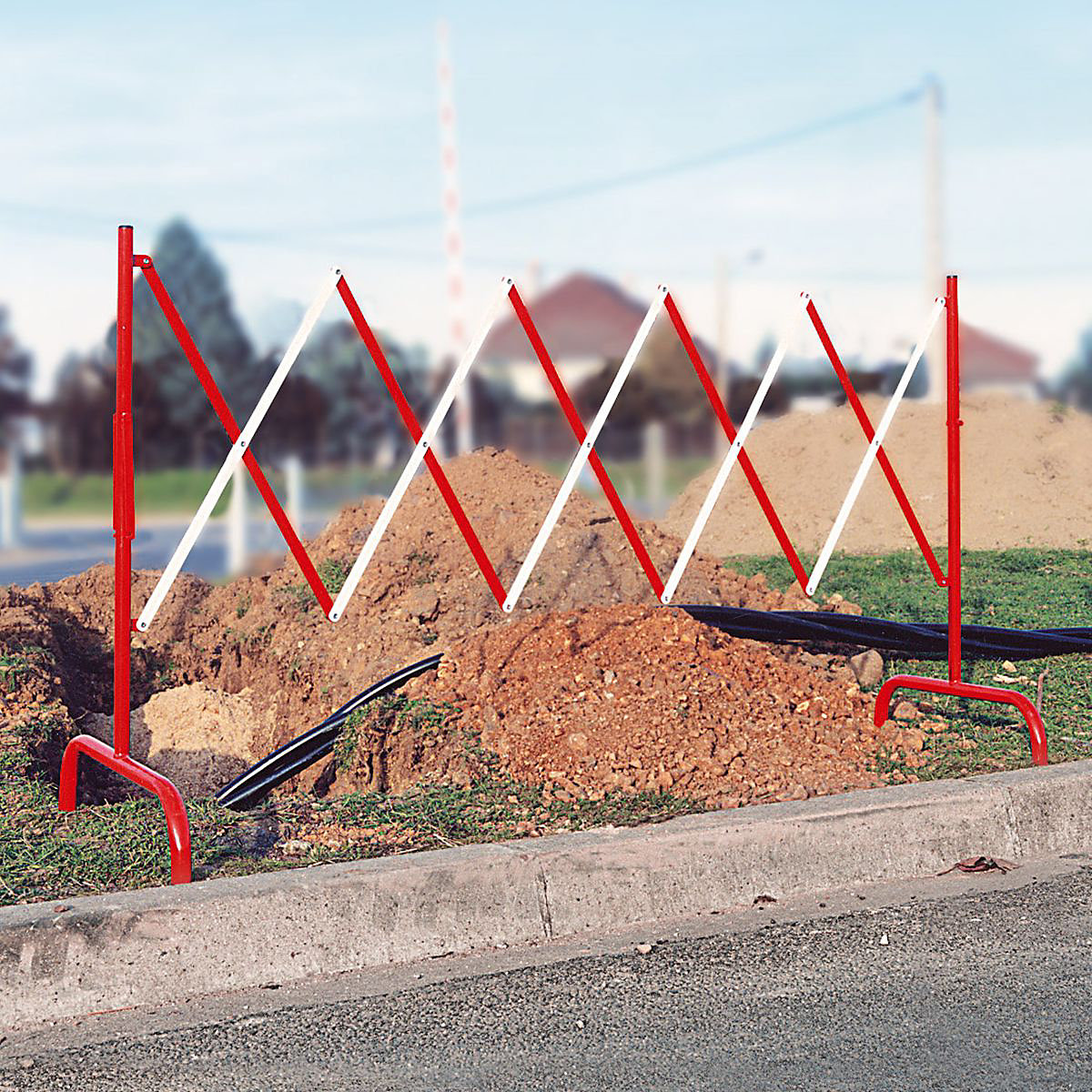 Steel Expandable Safety Barriers