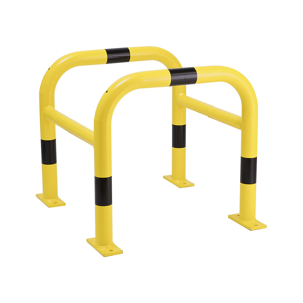 TRAFFIC-LINE Column Protectors, TRAFFIC-LINE Column Protectors, TRAFFIC-LINE Column Protector | External: 600h x 520w x 520d mm | Internal: 400w x 400d mm | Yellow/Black | Outdoor Use-2