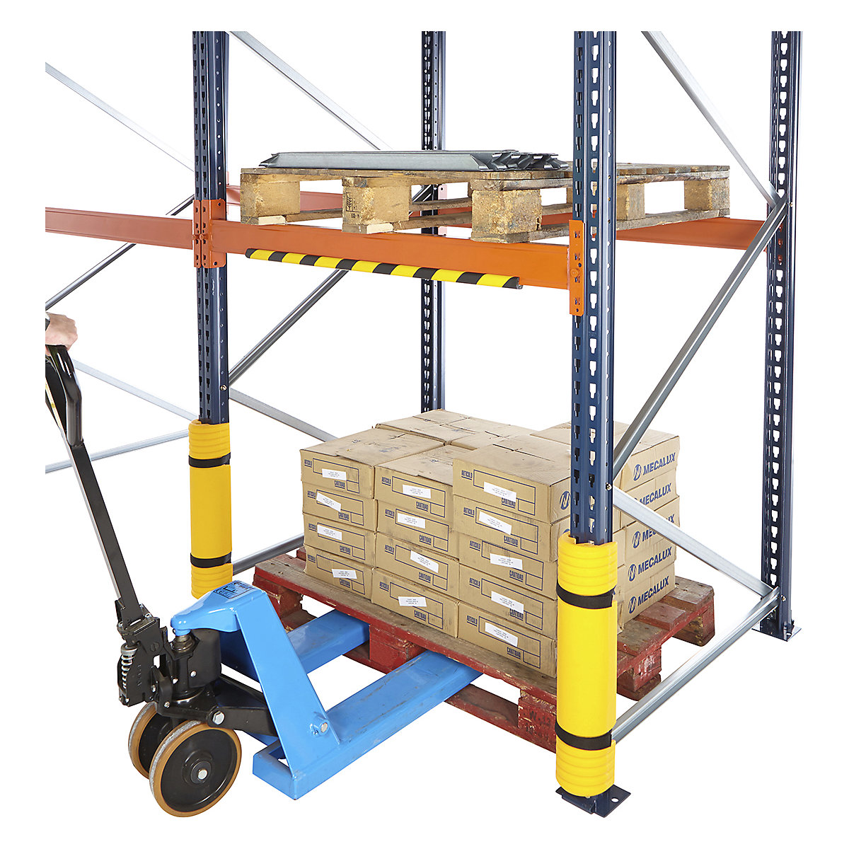 TRAFFIC-LINE Plastic Racking Frame Protectors (Product illustration 6)-5